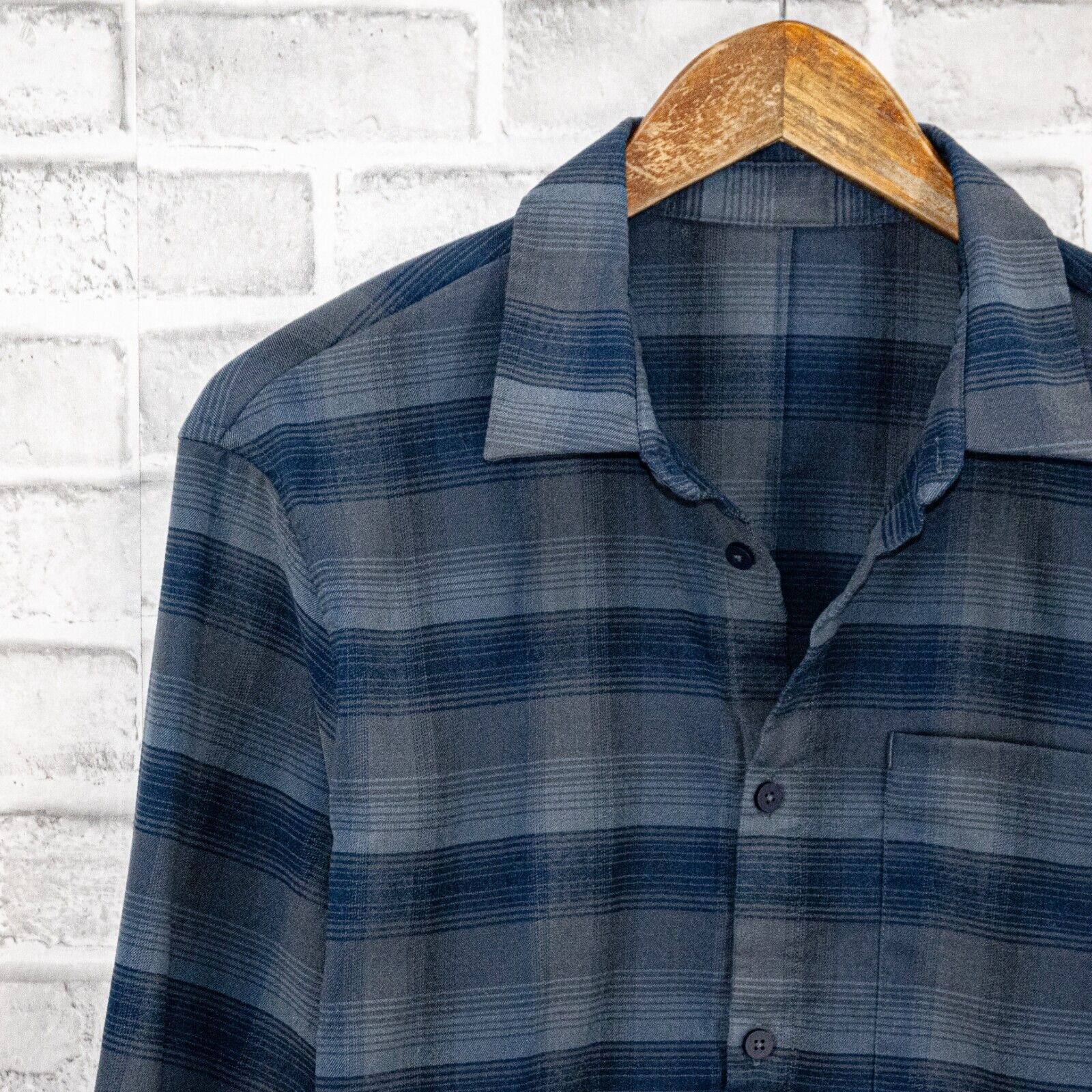 Lululemon Lululemon Mason's Peak Flannel Shirt in Shade Plaid Size US M / EU 48-50 / 2 - 6 Thumbnail