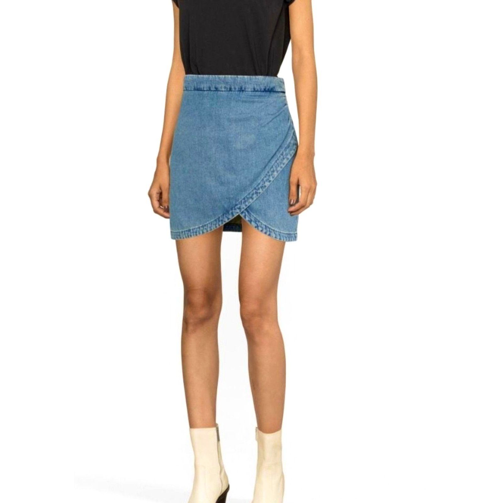 Zadig & Voltaire Zadig & Voltaire Julipe Denim Skirt Light Blue 34 (XS) Size 24" / US 00 / IT 34 - 6 Thumbnail