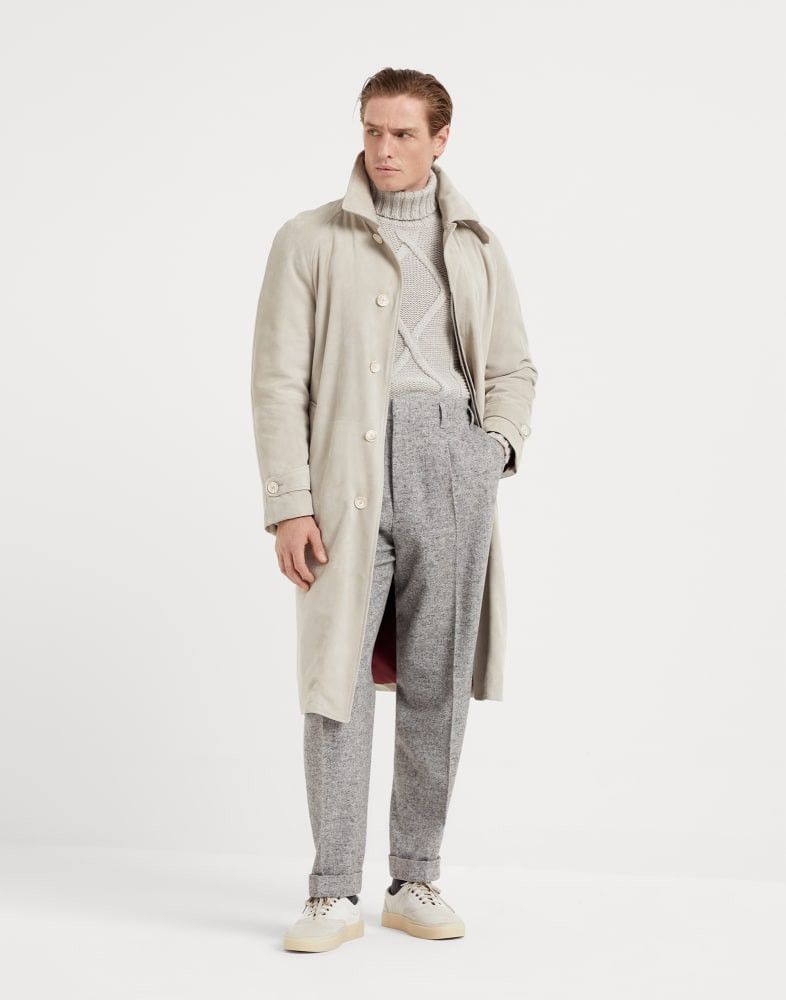 Brunello Cucinelli o1w1db10925 Pants in Stone Grey Size US 32 / EU 48 - 4 Thumbnail