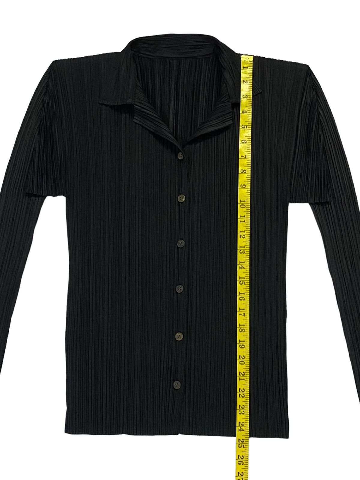 Issey Miyake Pleats Please Pleated Basics Button Ups Size L / US 10 / IT 46 - 9 Thumbnail
