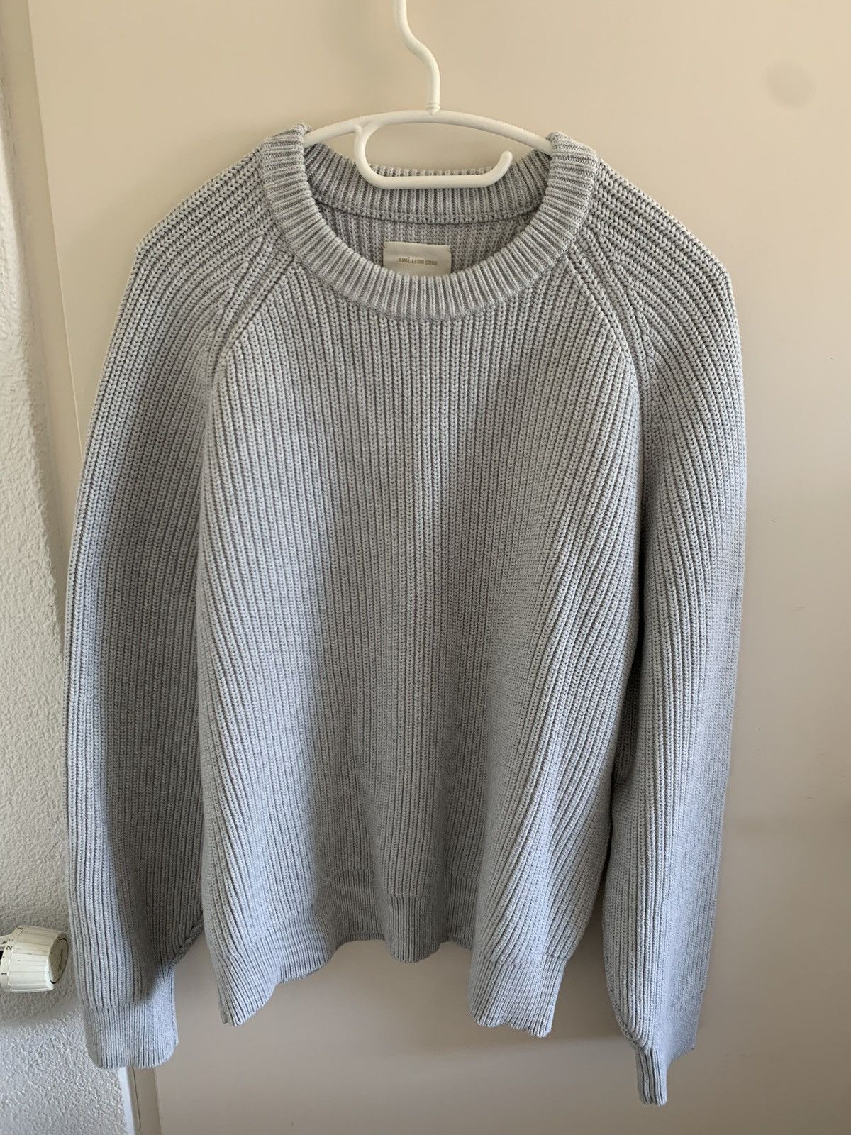 Aime Leon Dore Aimé Leon Dore grey Shaker Stitch Crewneck Knit 