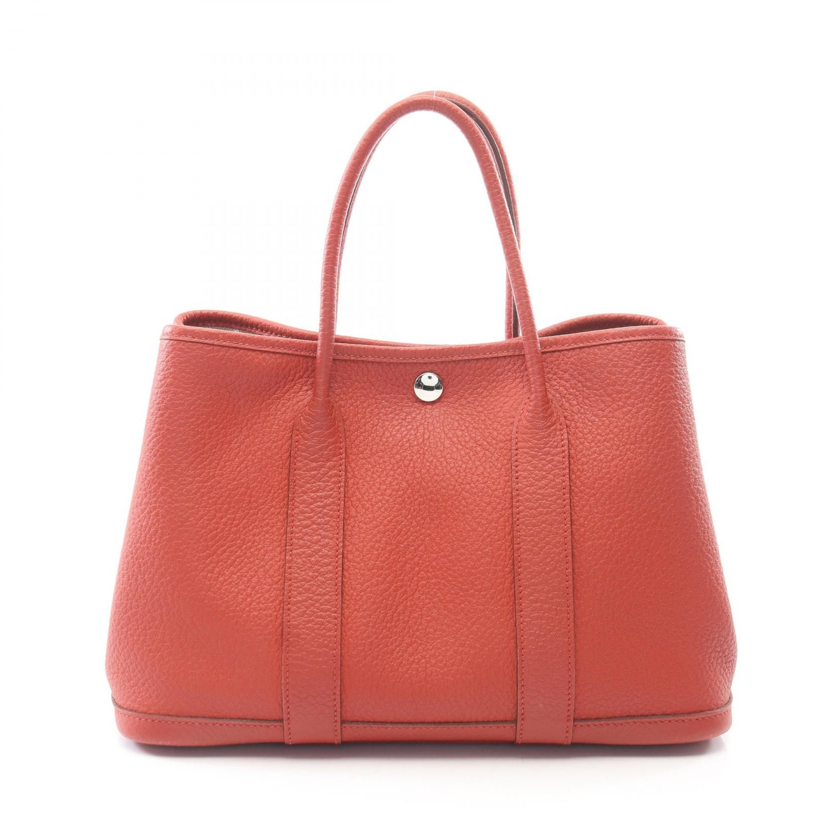 Hermes Hermes Hermes Garden Party TPM Calfskin Tote Bag Leather Tote Bag Stamp R (2014) DUTY FREE for USA Size ONE SIZE - 1 Thumbnail
