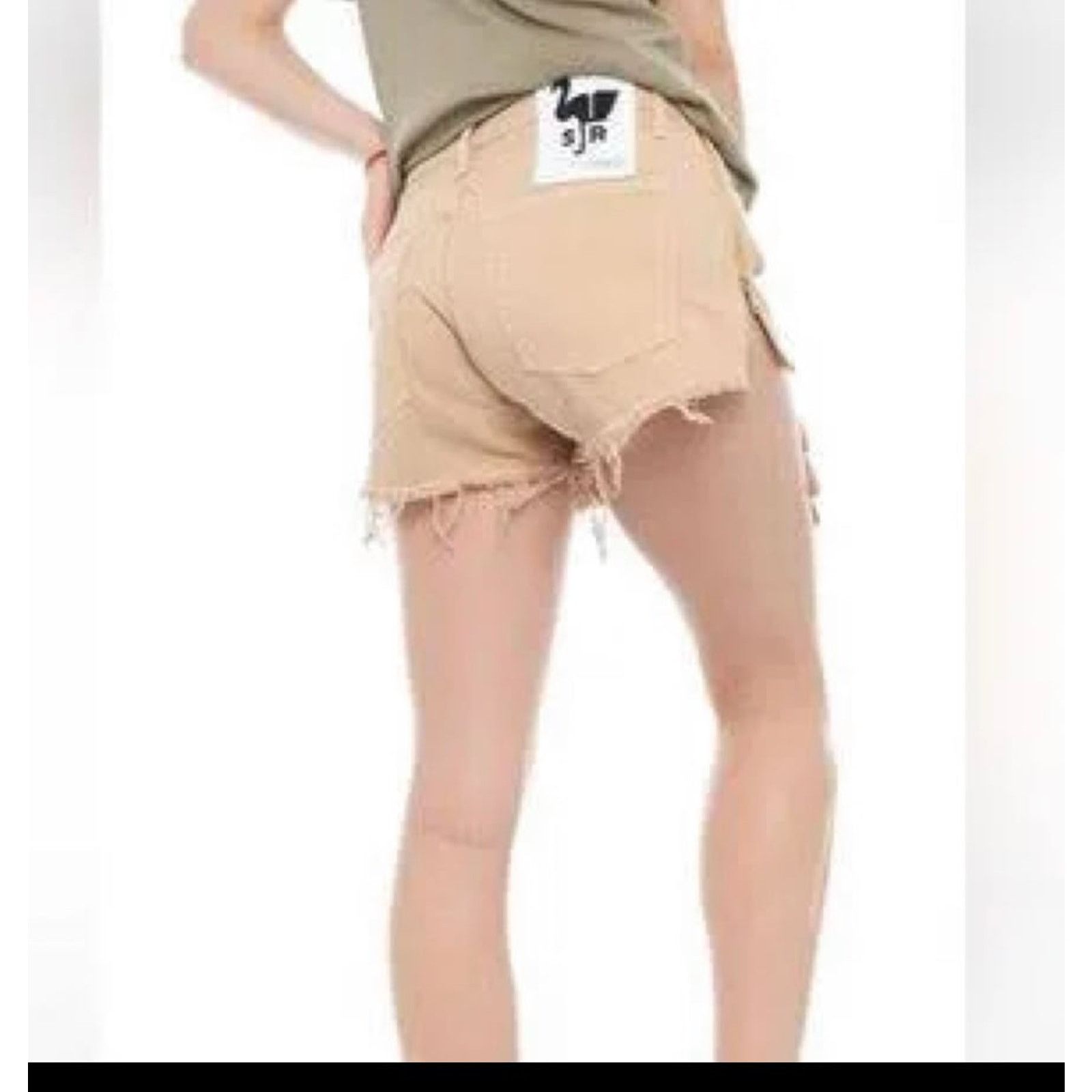 Sandrine Rose Sandrine Rose x FP Beige (NWT Beige Zipper Womens Size 27 Size 27" / US 4 / IT 40 - 3 Thumbnail