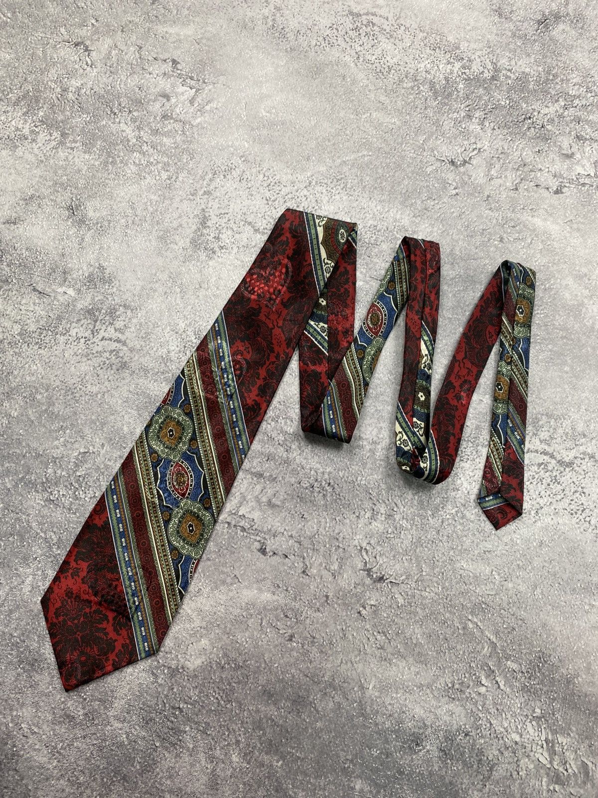 Christian Dior Monsieur Vintage Christian Dior Paris Silk Tie Luxury 90s Necktie Size ONE SIZE - 4 Thumbnail