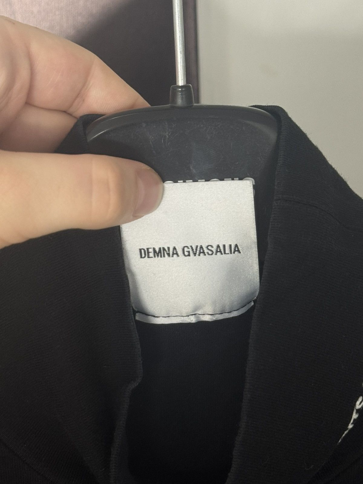 Vetements ✅ Vetements Group Slim Cropped Lonsleeve Black M Size M / US 6-8 / IT 42-44 - 5 Thumbnail