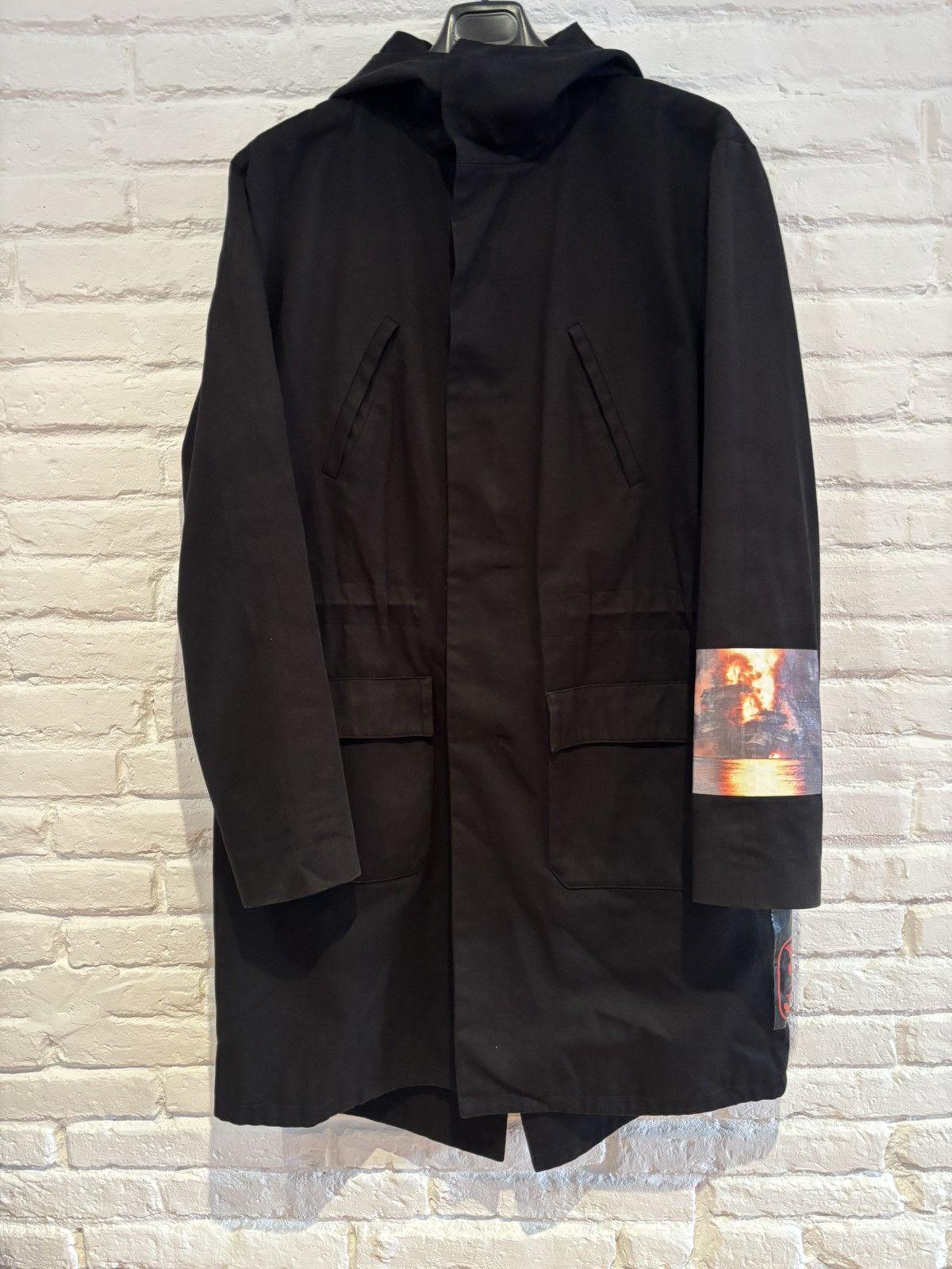 Raf Simons Raf Simons SS15 runway print parka Size US M / EU 48-50 / 2 - 2 Thumbnail