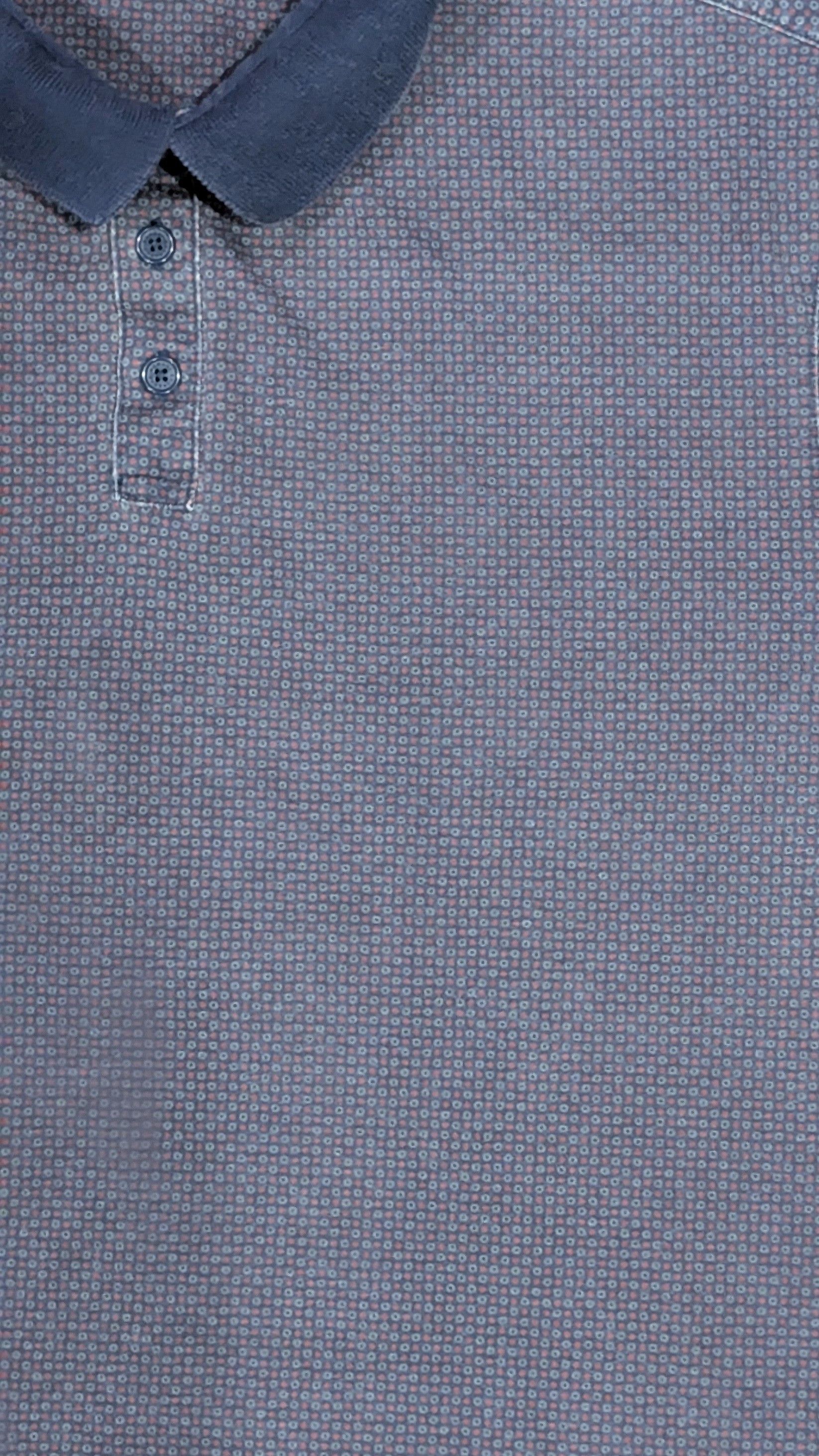 Armani Exchange Armani Exchange blue patterned polo shirt - SIZE XL Size US XL / EU 56 / 4 - 2 Thumbnail