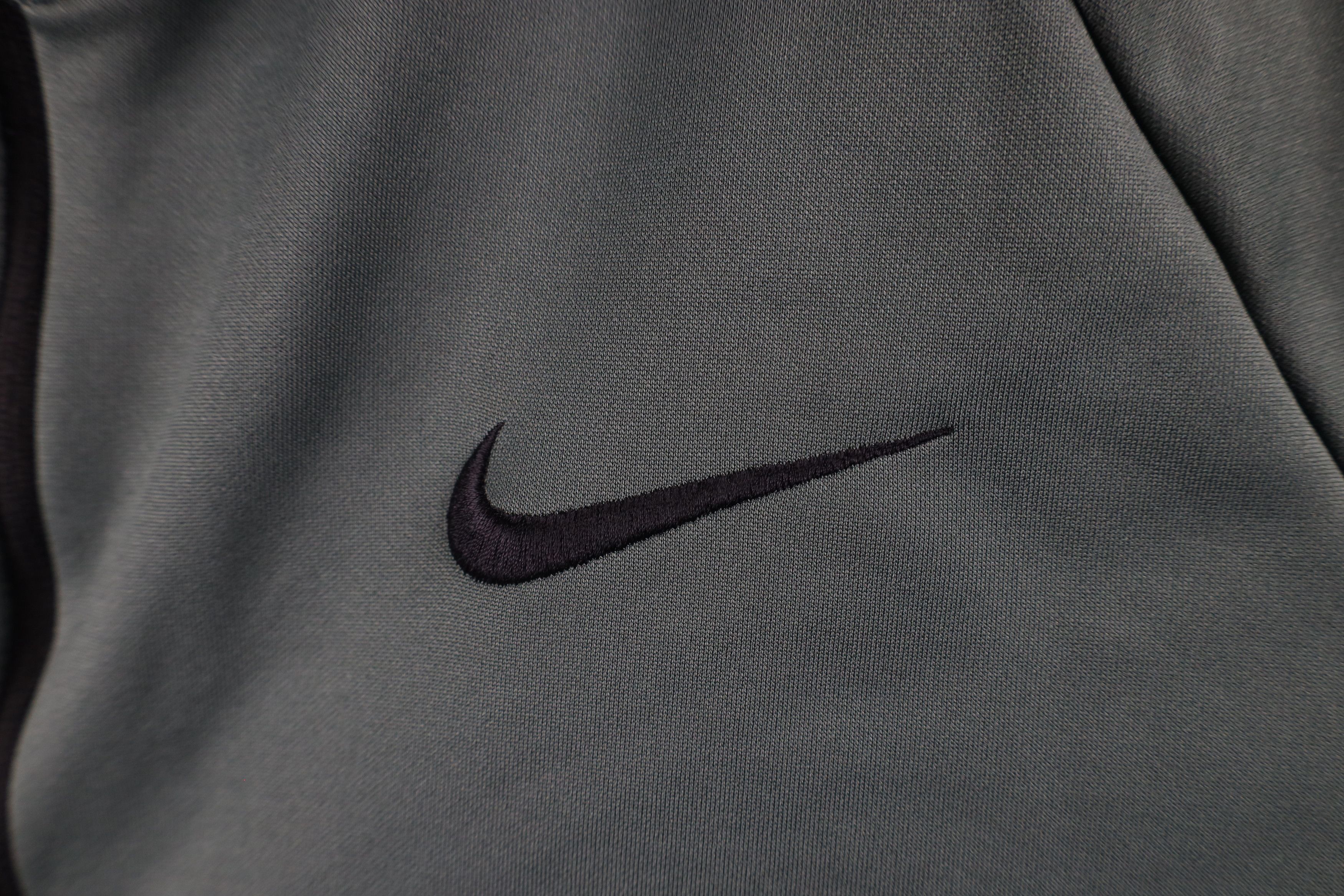 Nike × Vintage Nike Dri-Fit Fleece Lined Half Zip Pullover Sweatshirt Green Size US XL / EU 56 / 4 - 4 Thumbnail