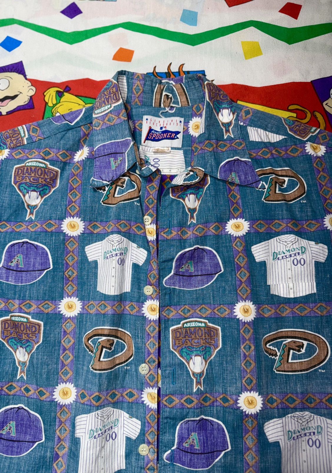 Reyn Spooner Vintage 1998 Reyn Spooner Arizona Diamondbacks MLB Shirt Size US S / EU 44-46 / 1 - 4 Thumbnail