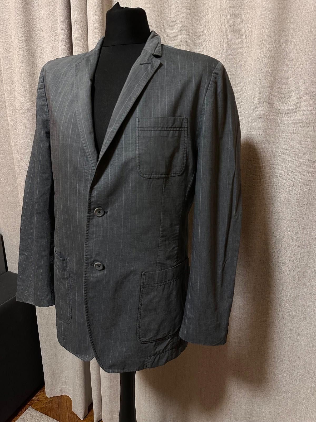 Dolce & Gabbana Dolce & Gabbana Blazer Stripe Jacket Size 54 Size 54R - 4 Thumbnail
