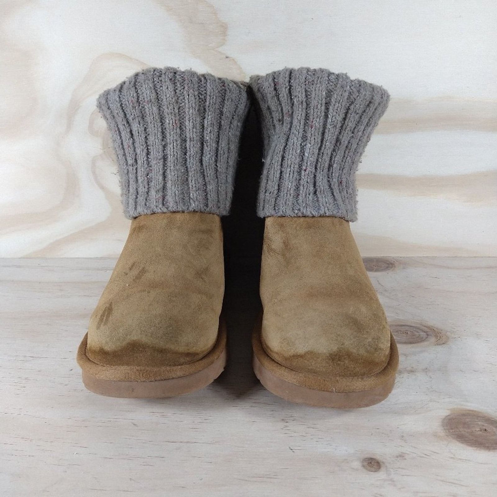 Ugg UGG Australia - ''Cambridge'' - Boots - Brown/Gray Women's 7 Size US 7 / IT 37 - 3 Thumbnail