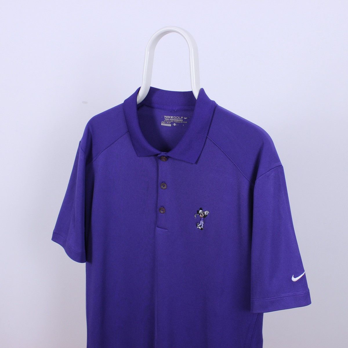 Nike Vintage Nike Polo Mickey Mouse Short Sleeve Size US L / EU 52-54 / 3 - 1 Thumbnail