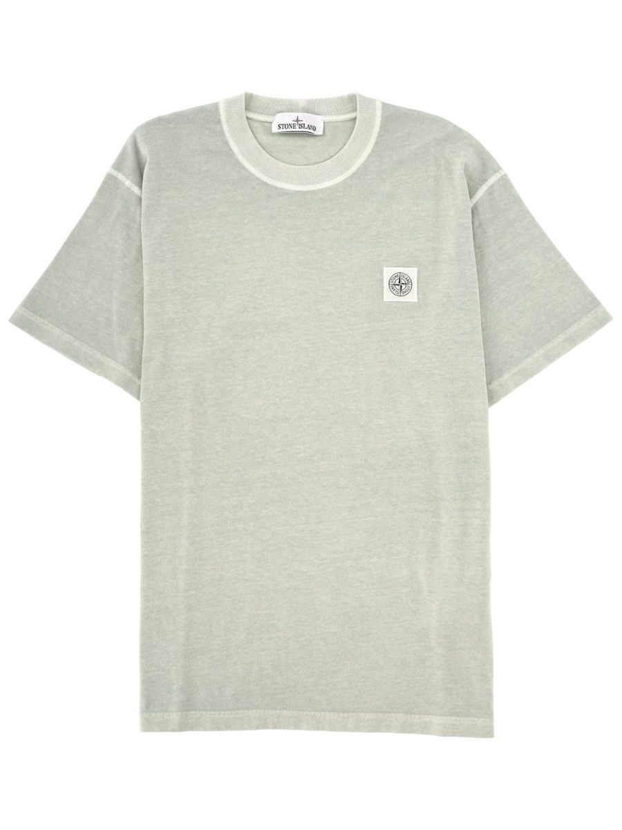 Stone Island STONE ISLAND T-SHIRT WITH LOGO PATCH - MULTICOLOUR Size US S / EU 44-46 / 1 - 1 Thumbnail