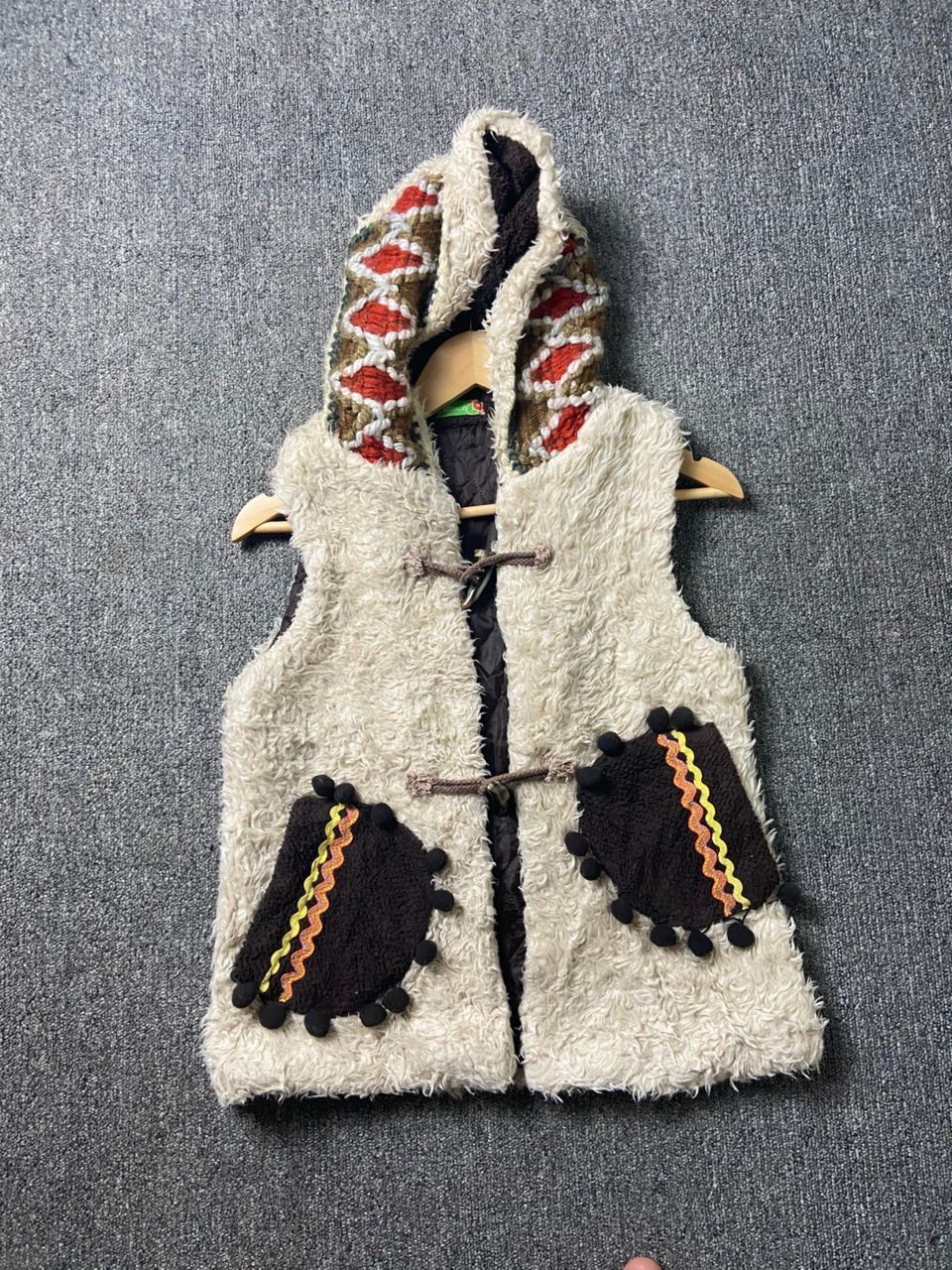 Japanese Brand Japanese Brand Faux Fur Vest (202) Size US XXS / EU 40 - 1 Thumbnail