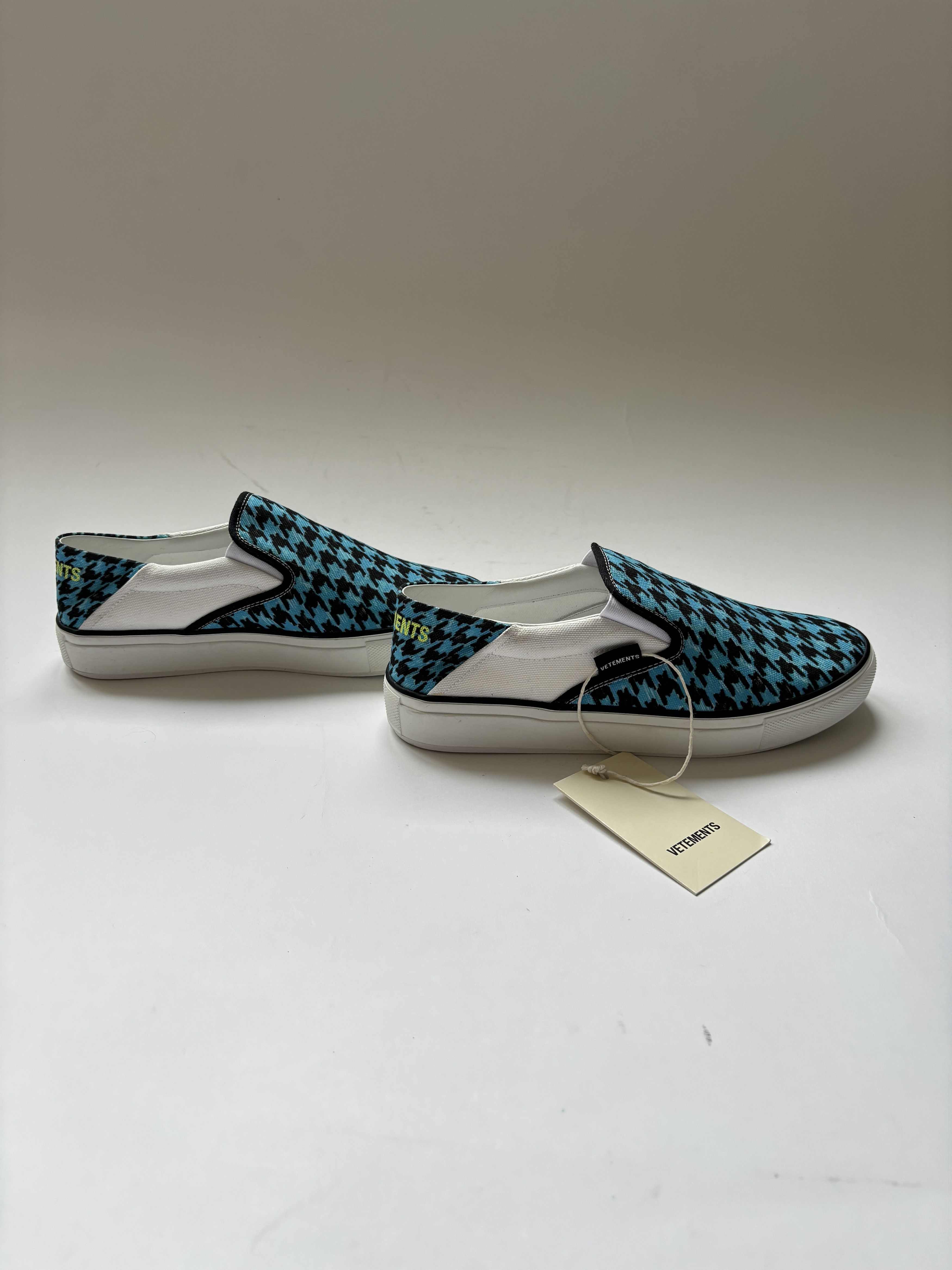 Vetements ⚡️QUICK SALE⚡️2018 Vetements Babouche Skate Sneaker Blue Size US 7 / IT 37 - 6 Thumbnail