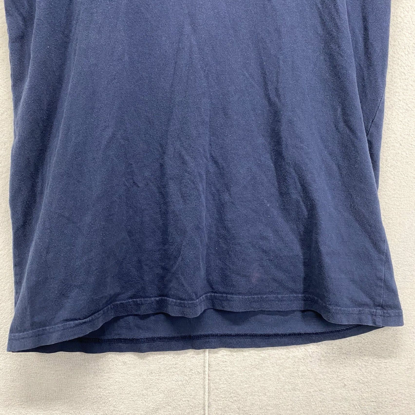 Vintage VINTAGE Royal Apparel Credit Union T-Shirt 80th Anniversary Organic Cotton Blue Medium Boxy Mens Size US M / EU 48-50 / 2 - 6 Thumbnail