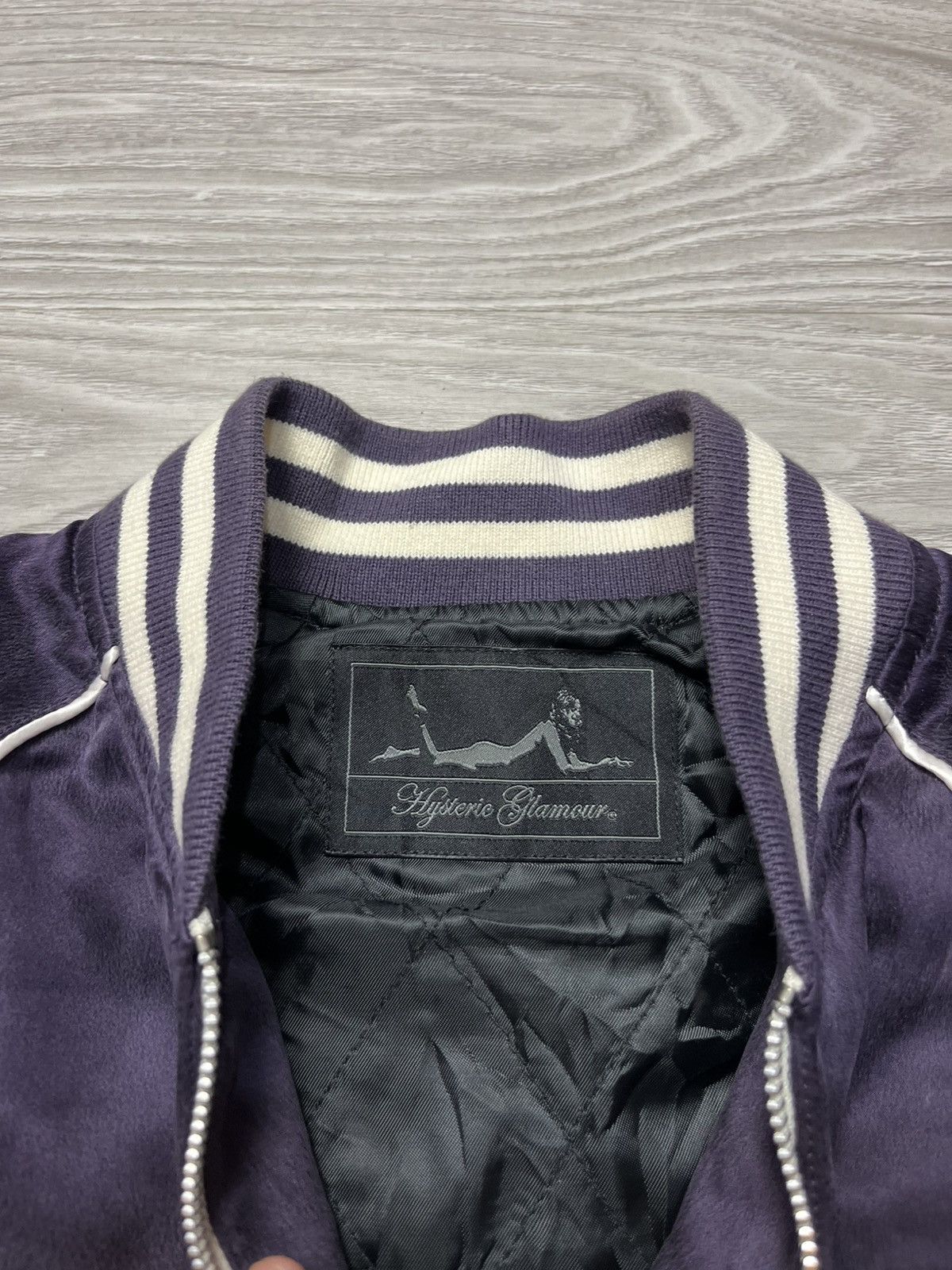 Hysteric Glamour Hysteric Glamour Embroidered Silk Bomber Jacket Size M / US 6-8 / IT 42-44 - 5 Thumbnail