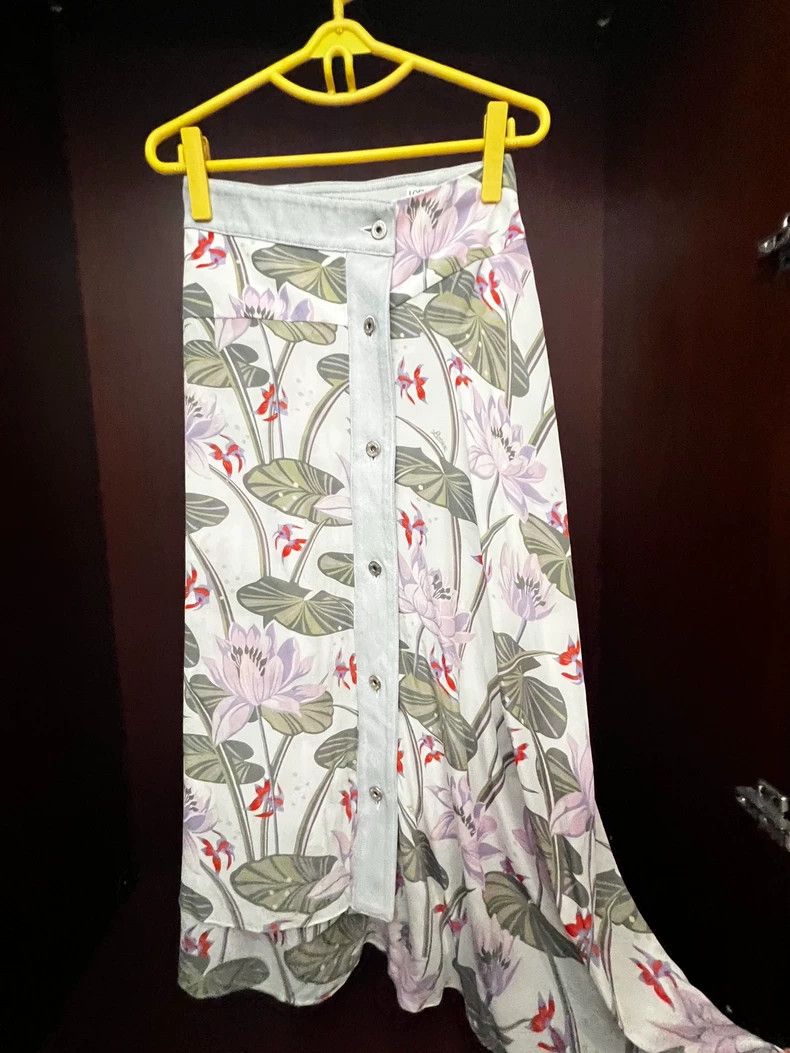 Loewe LOEWE Mulberry silk half skirt Size 25" / US 0 / IT 36 - 3 Thumbnail