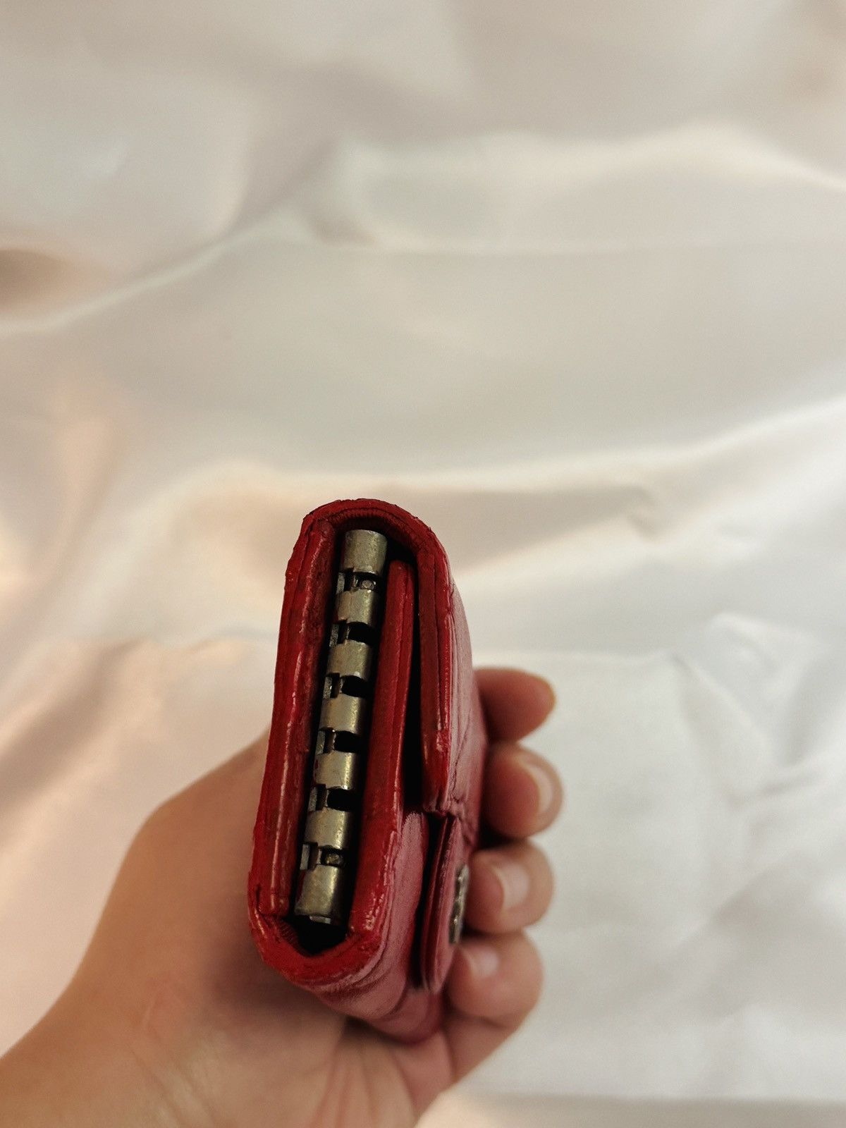 Chanel Caviar Quilted Classic Key Holder Wallet Red Size ONE SIZE - 16 Thumbnail