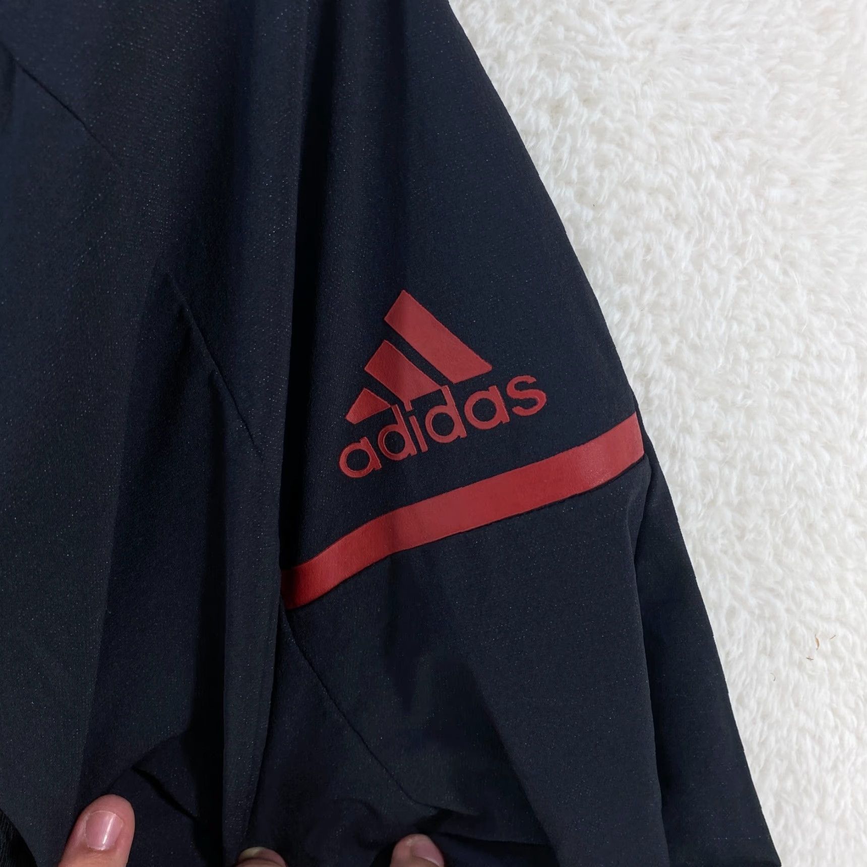 Adidas VINTAGE Adidas Climalite Black Louisville Cardinals Zip Front Hooded Jacket Mens XL Size US XL / EU 56 / 4 - 5 Thumbnail