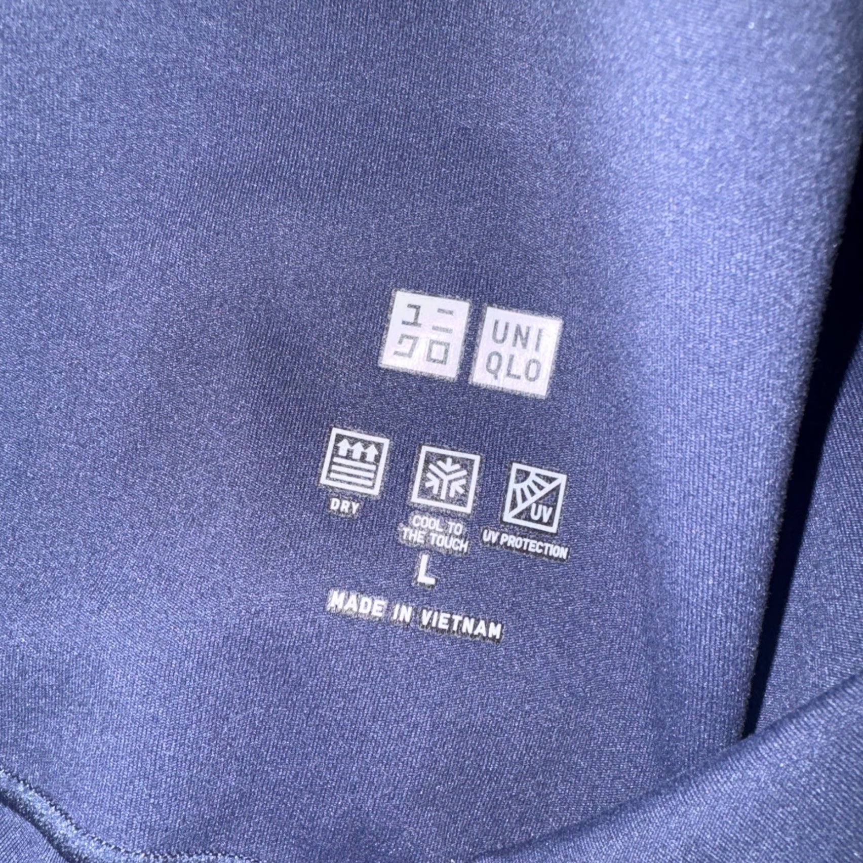 Uniqlo Uniqlo Leggings Blue Large Women Size 36" / US 14 / IT 50 - 4 Thumbnail