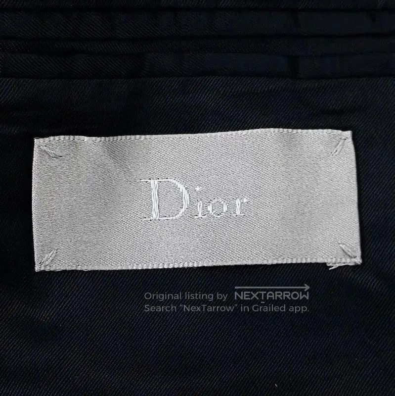 Dior Dior Navy Wool Men's Outerwear Jacket . Size US M / EU 48-50 / 2 - 6 Thumbnail