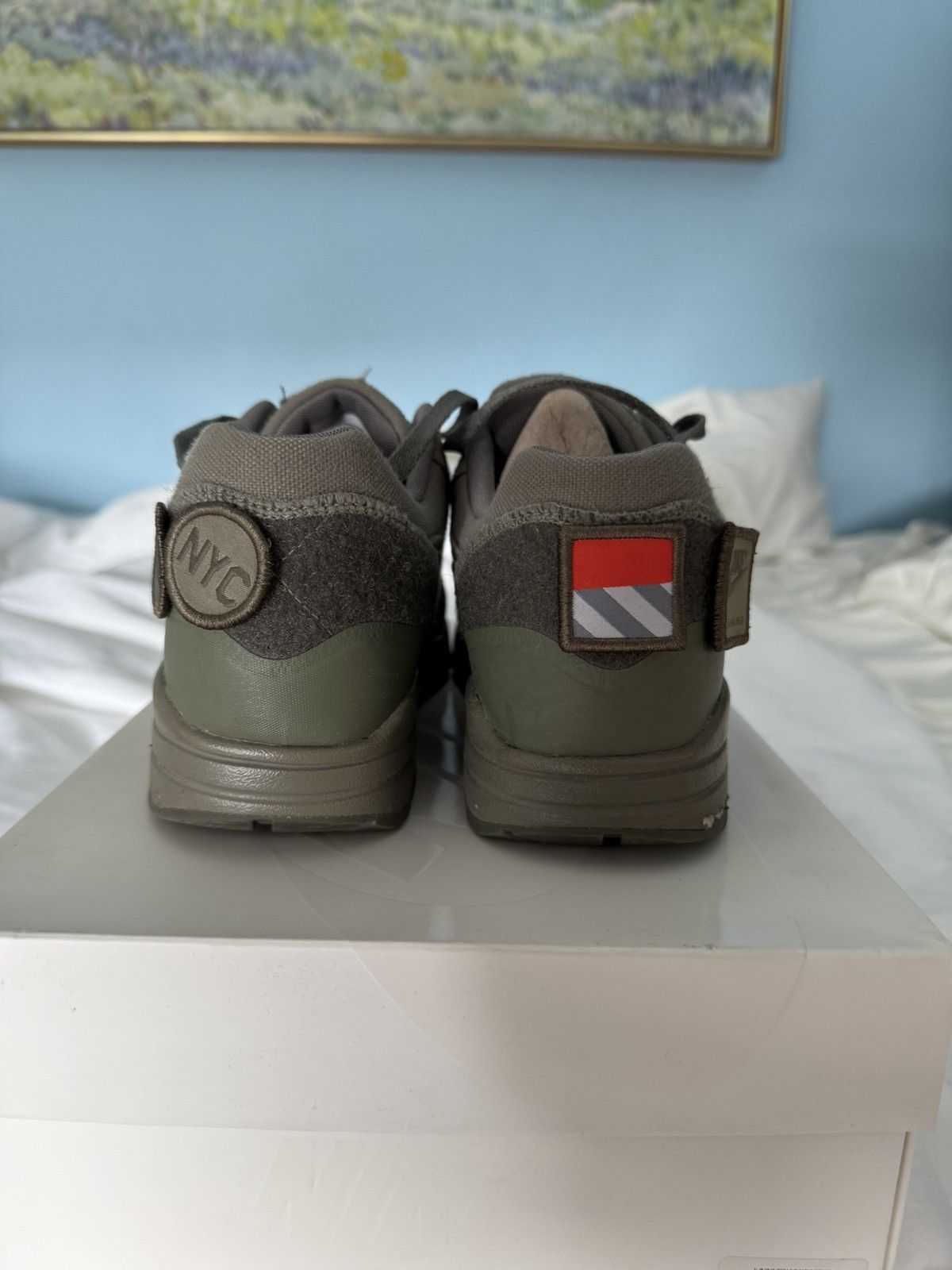 Nike Air Max 1 Patch “Olive” Size US 9 / EU 42 - 3 Thumbnail