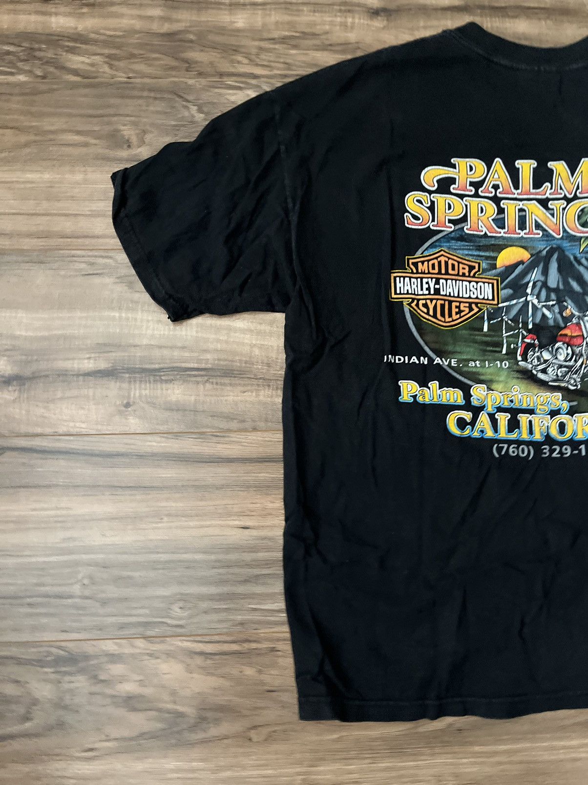 Harley Davidson × Vintage Harley Davidson Palm Springs Vintage Tee Size US XL / EU 56 / 4 - 19 Thumbnail