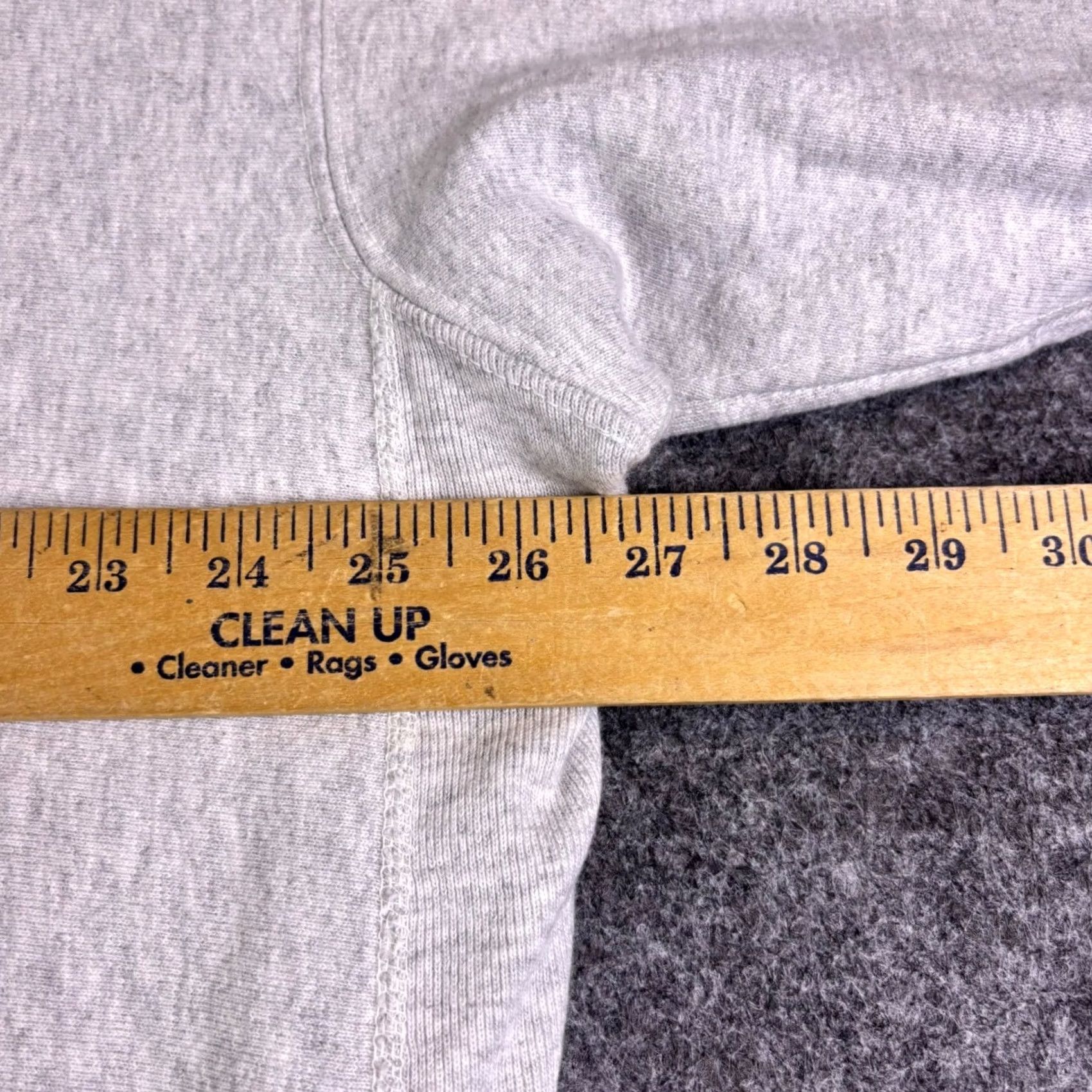Vintage VINTAGE Eagle USA Hoodie Mens XXL Gray Heavyweight PullOver Embroidered Logo 90s Basketball Angel Size US XXL / EU 58 / 5 - 3 Thumbnail