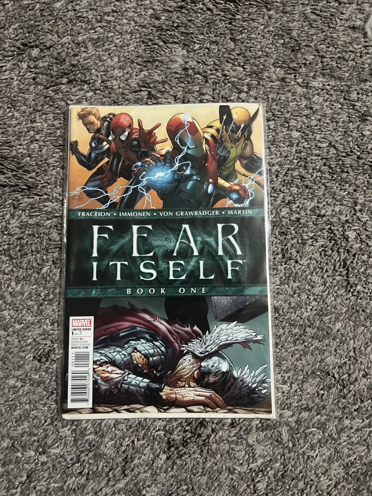 Marvel Comics 2011 Marvel Comics Fear Itself #1 The Serpent Comic Book Size ONE SIZE - 1 Thumbnail