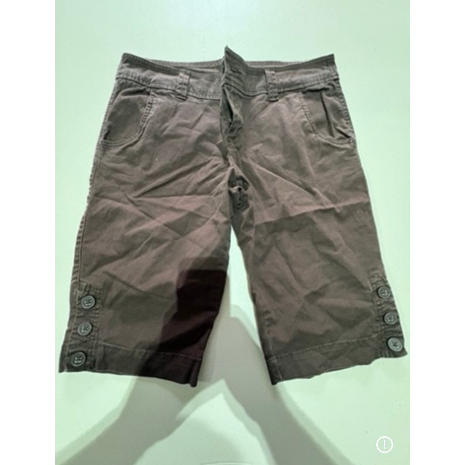 Mossimo Mossimo Supply Co Women’s Size 13 Brown Bermuda Shorts Size 36" / US 14 / IT 50 - 2 Thumbnail