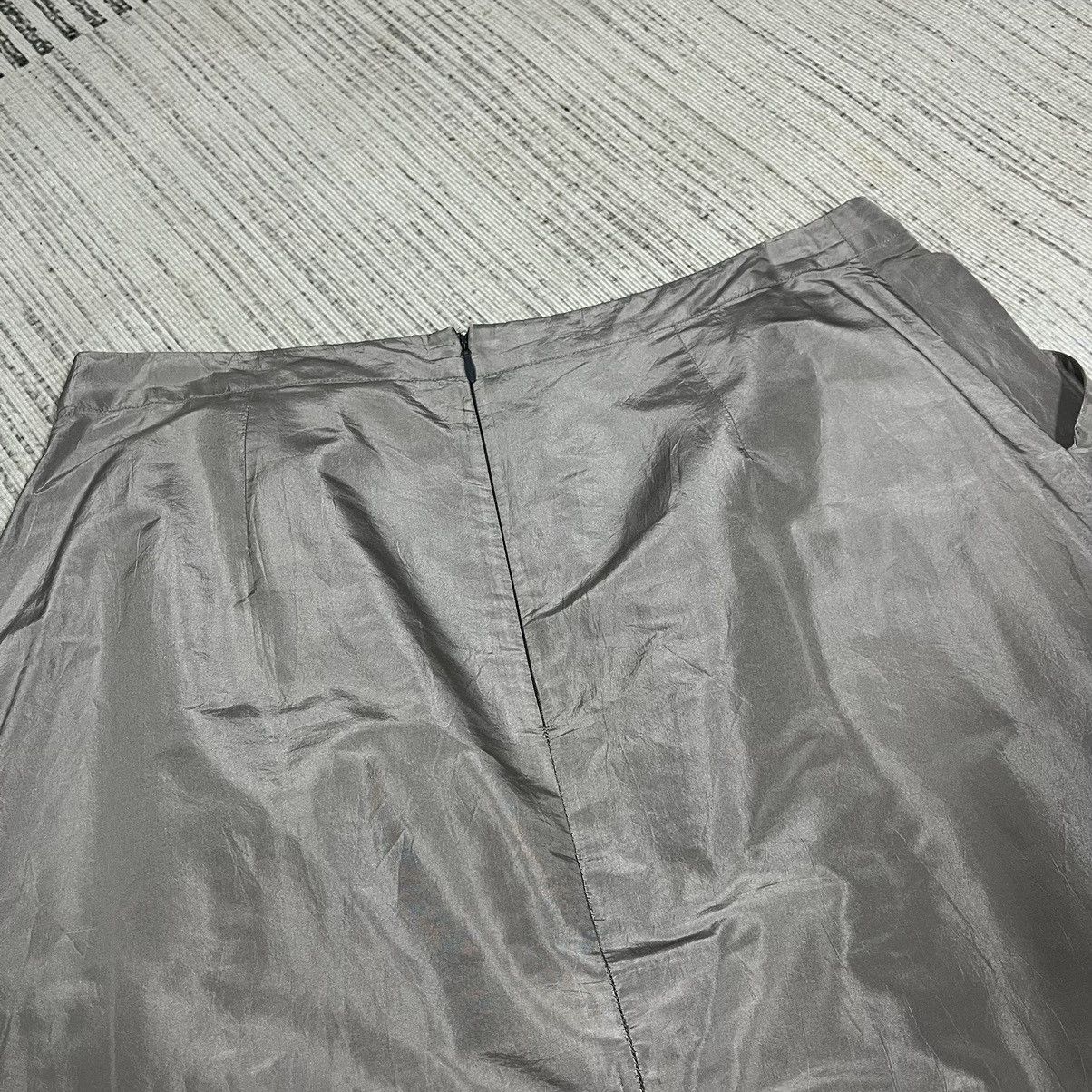 Jil Sander a37 Jil Sander Navy Silk Skirt Size 33" - 8 Thumbnail