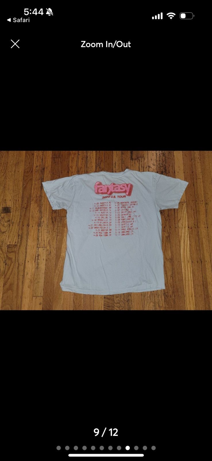 Band Tees M83 Tour 2023 T-shirt Size US XXL / EU 58 / 5 - 2 Thumbnail