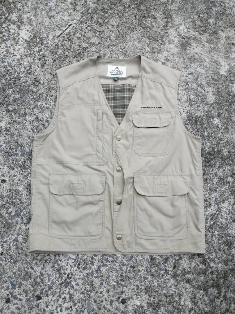 Japanese Brand Taras Boulba Nice Design Vest Style Jacket Size US M / EU 48-50 / 2 - 1 Thumbnail