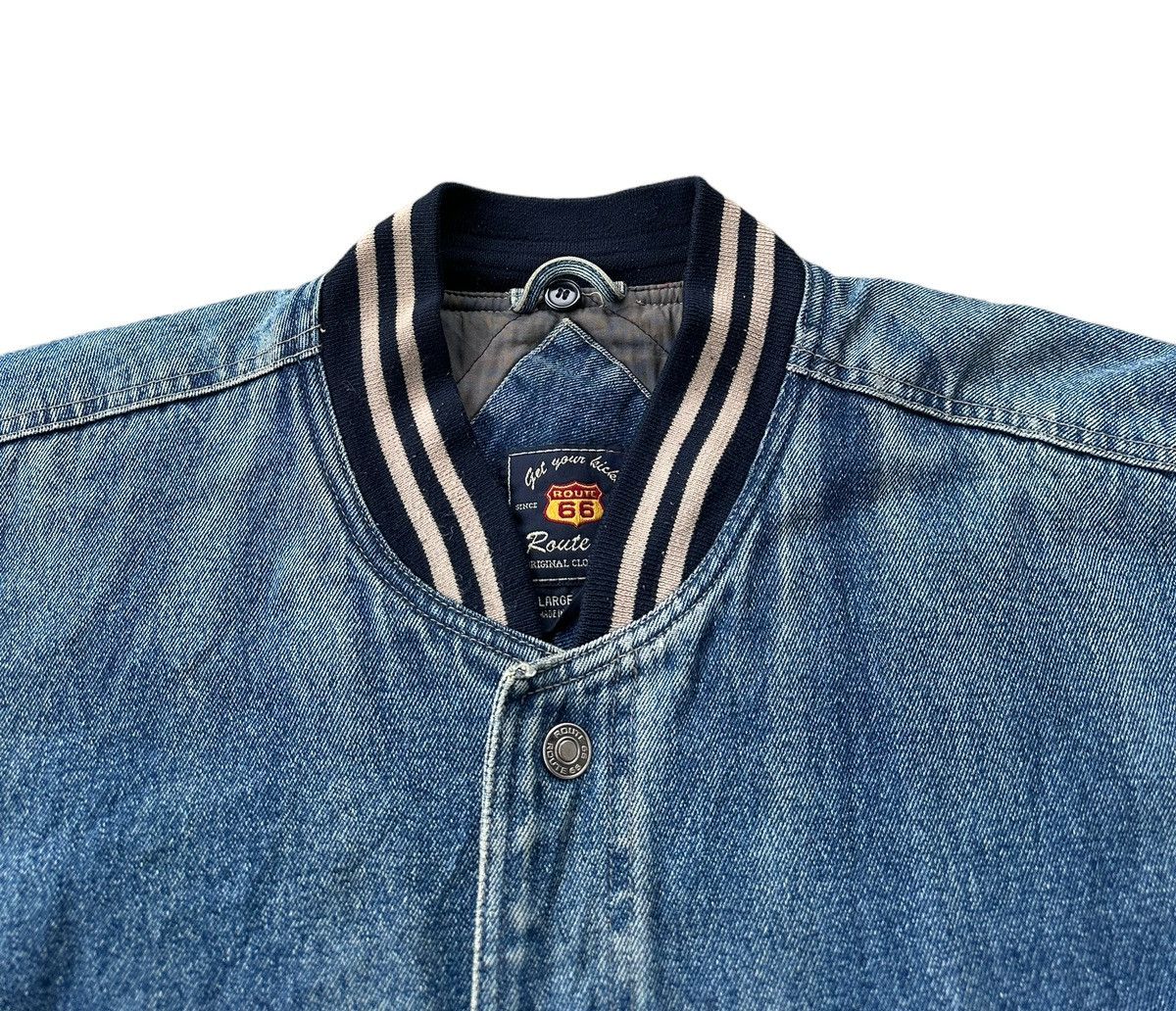 Vintage Route 66 snap button bomber jacket Size US L / EU 52-54 / 3 - 3 Thumbnail