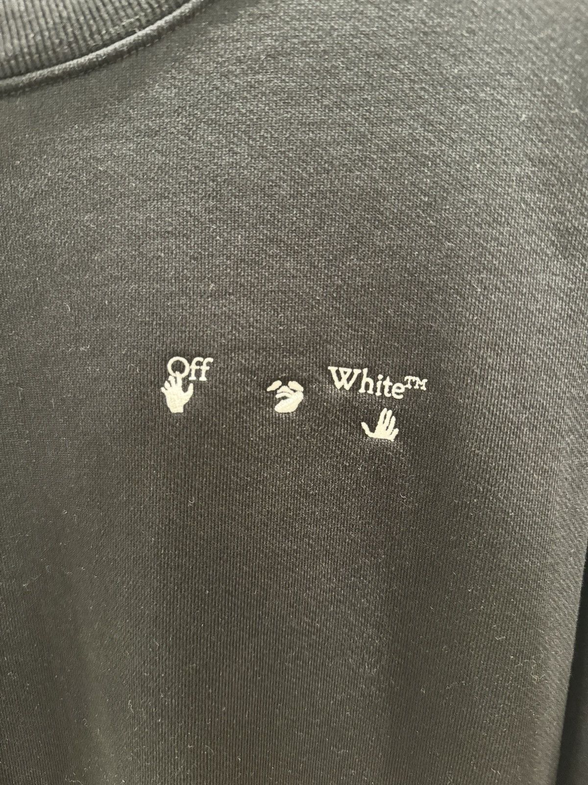 Off-White Off White Liquid Melt Crewneck Size US S / EU 44-46 / 1 - 8 Thumbnail