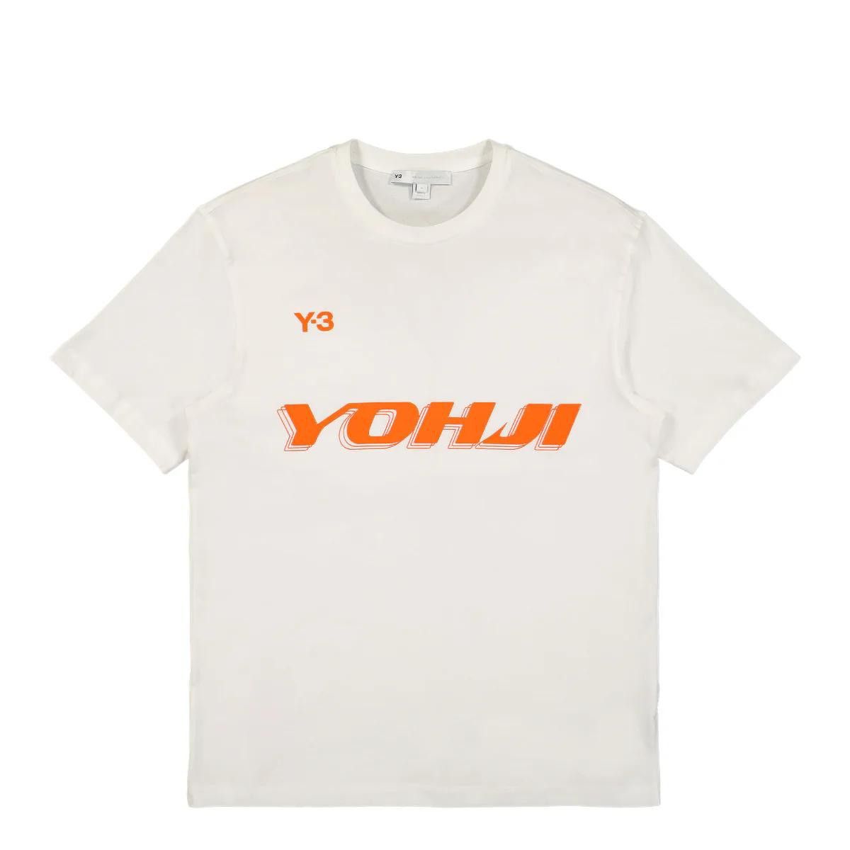 Y-3 Yohji Yamamoto adidas Oversized hot Signature t-shirt Size Large