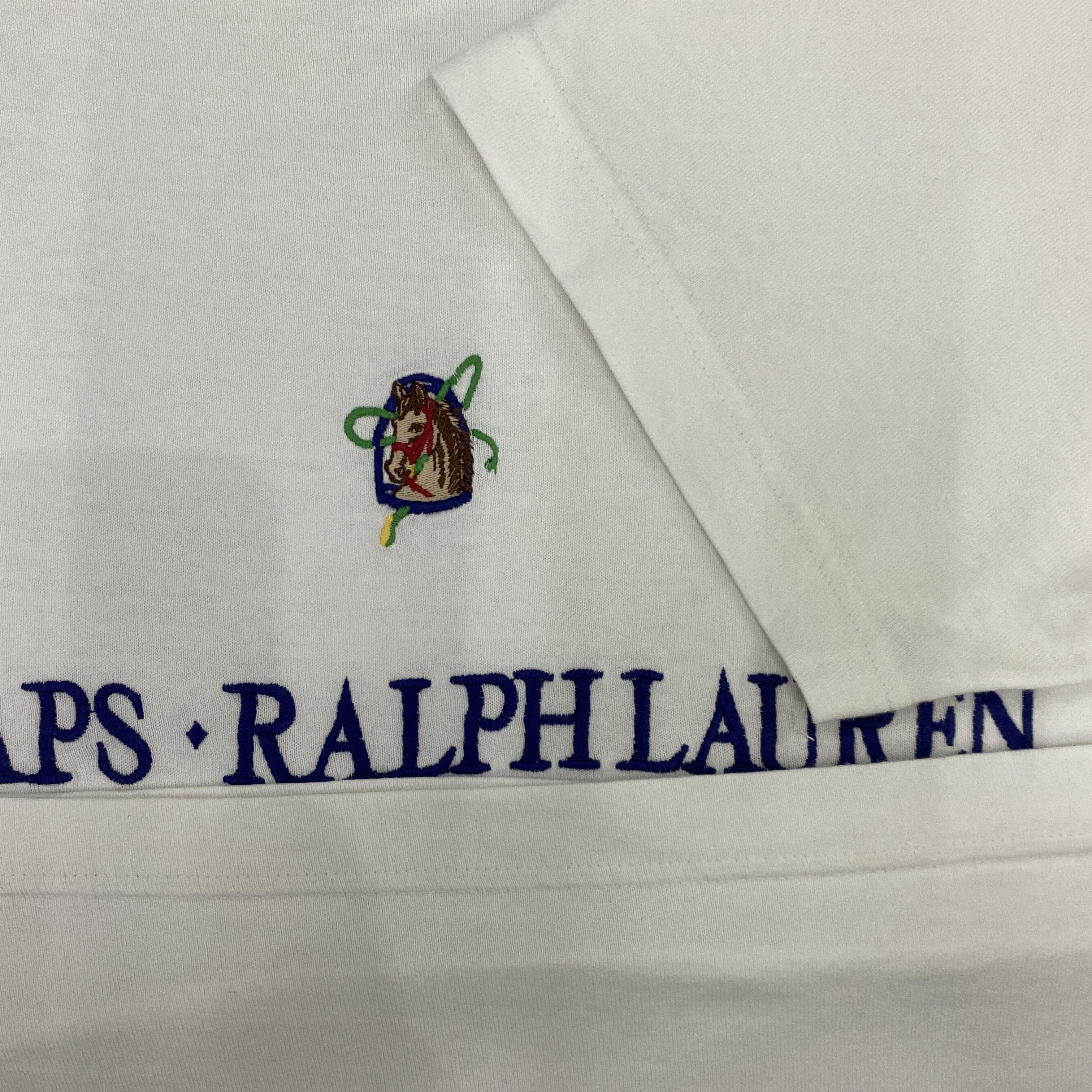 Chaps Ralph Lauren Vintage 90s Chaps Ralph Lauren T- Shirt - K074 Size US L / EU 52-54 / 3 - 5 Thumbnail