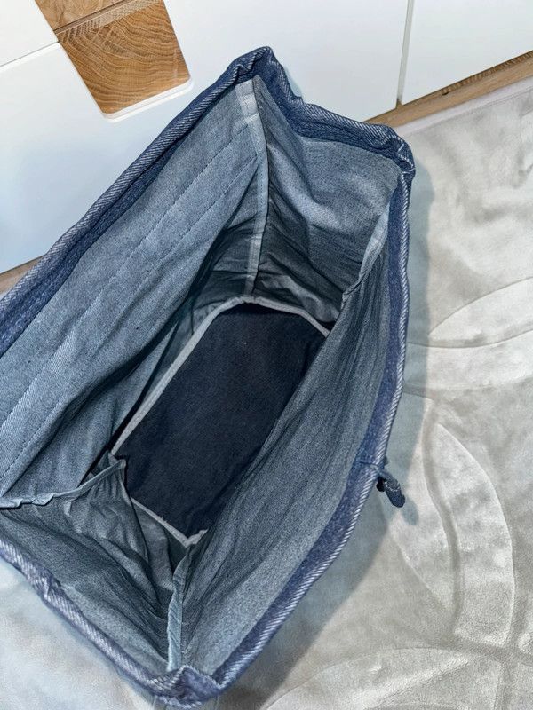 Jean Paul Gaultier Jean Paul Gaultier pour VOUS Backpack Navy denim bag new Size ONE SIZE - 9 Thumbnail