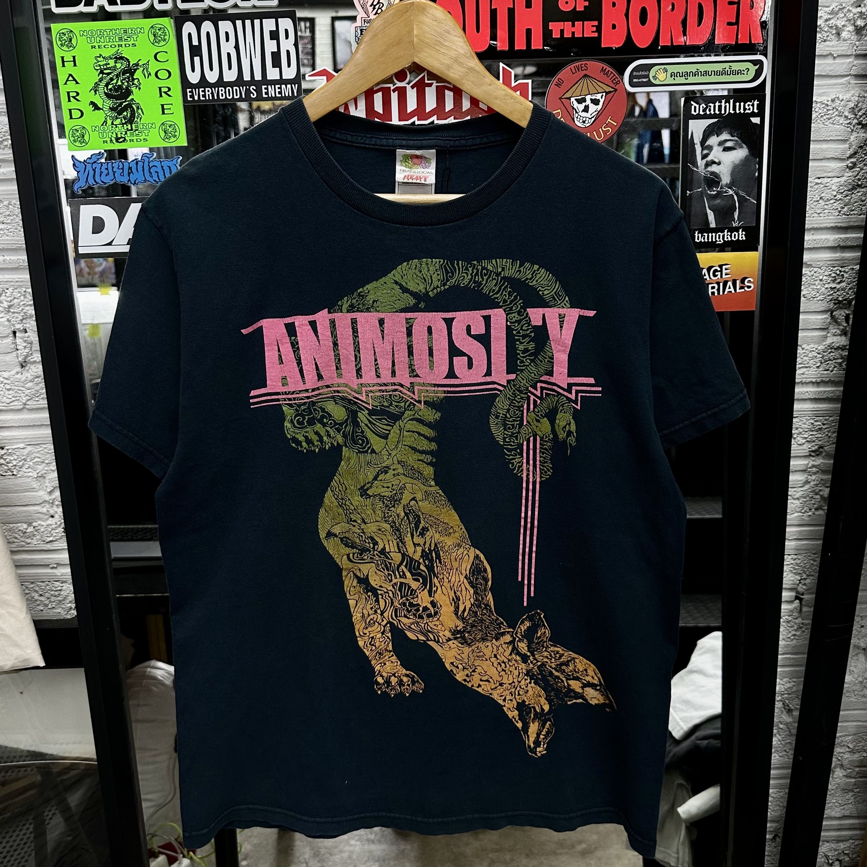 Band Tees ANIMOSITY RARE Vintage 2000s Deathcore Shirt Size US M / EU 48-50 / 2 - 1 Thumbnail