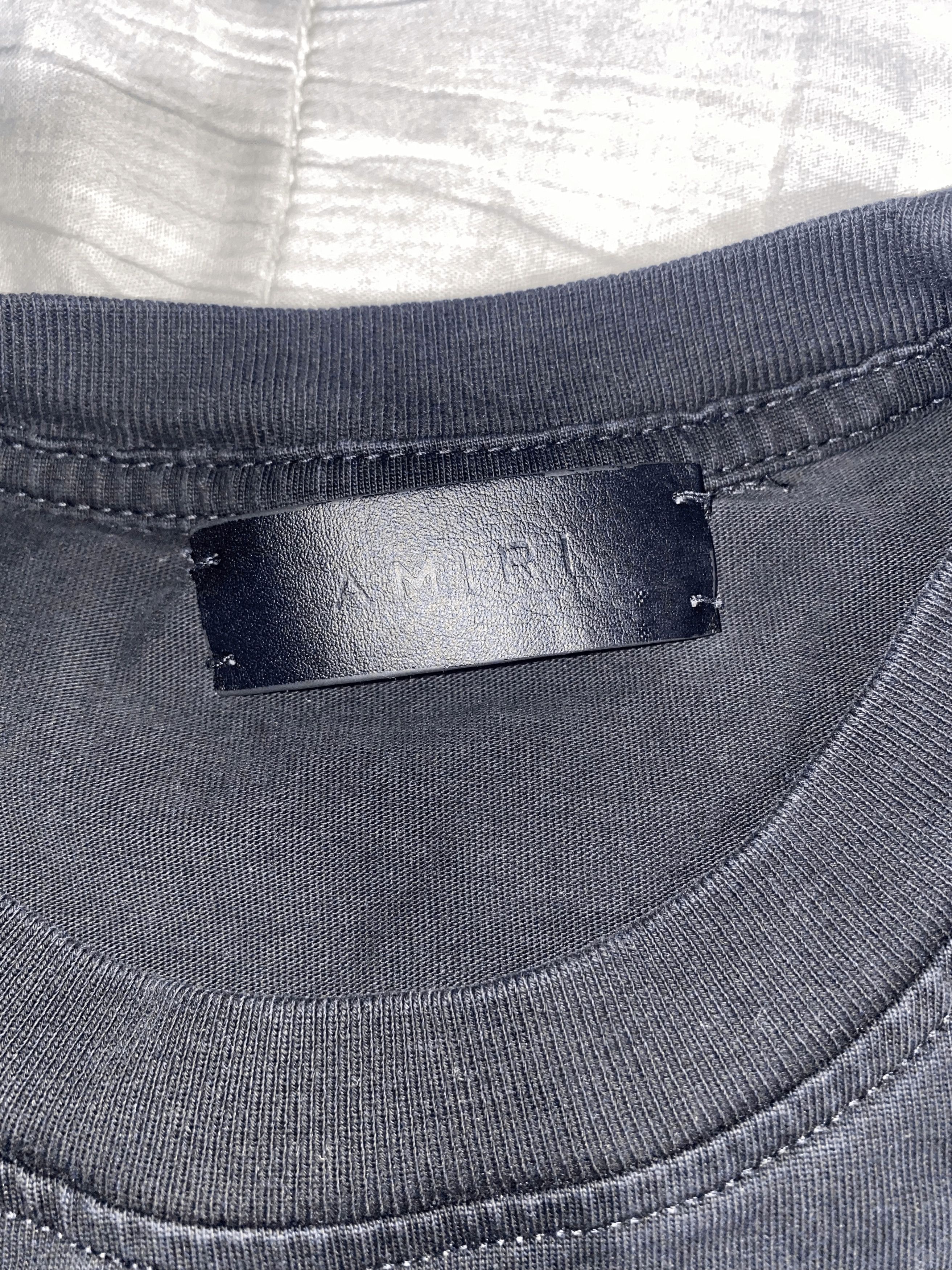 Other *RARE* AMIRI Bandana Logo T-Shirt Black Authentic Amiri Size US S / EU 44-46 / 1 - 6 Thumbnail