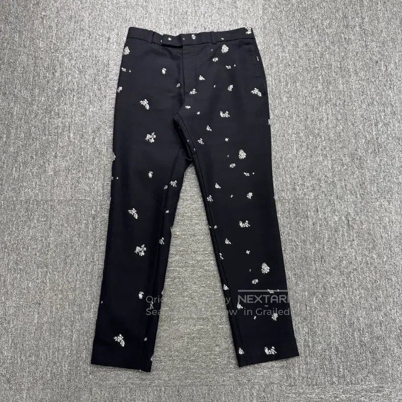 Alexander McQueen Alexander Mcqueen Embroidered patterned casual pants Size US 36 / EU 52 - 1 Thumbnail