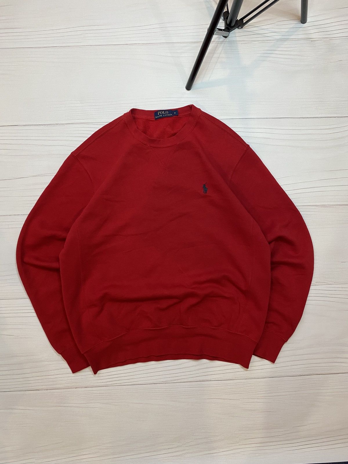 Polo Ralph Lauren Vintage Polo Ralph Lauren y2k sweatshirt Red Colour Size M Size US M / EU 48-50 / 2 - 1 Thumbnail