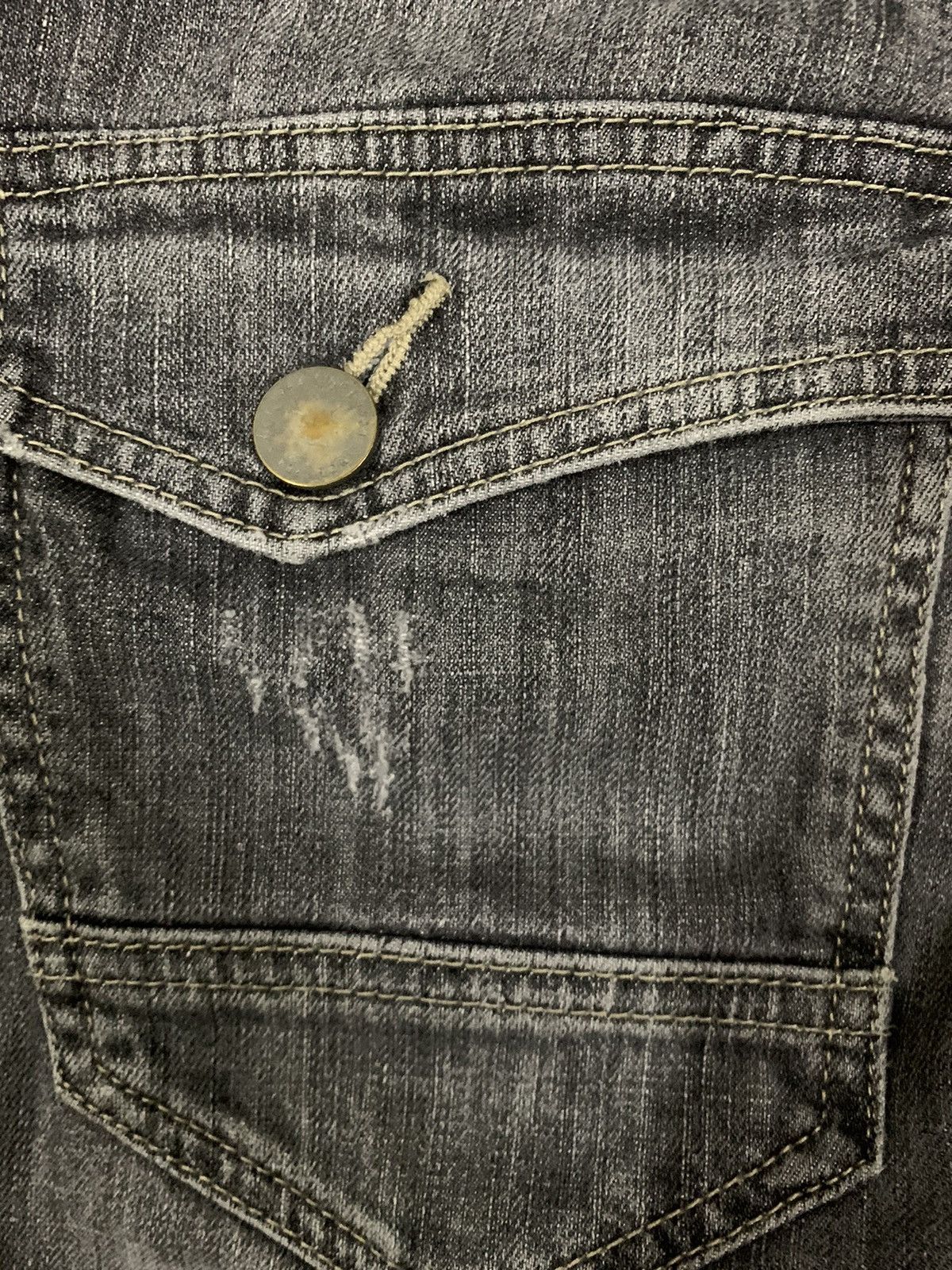 Undercover × Uniqlo Vintage Uniqlo Faded Wash Slim Bootcut Grunge Jeans Size US 31 - 14 Thumbnail