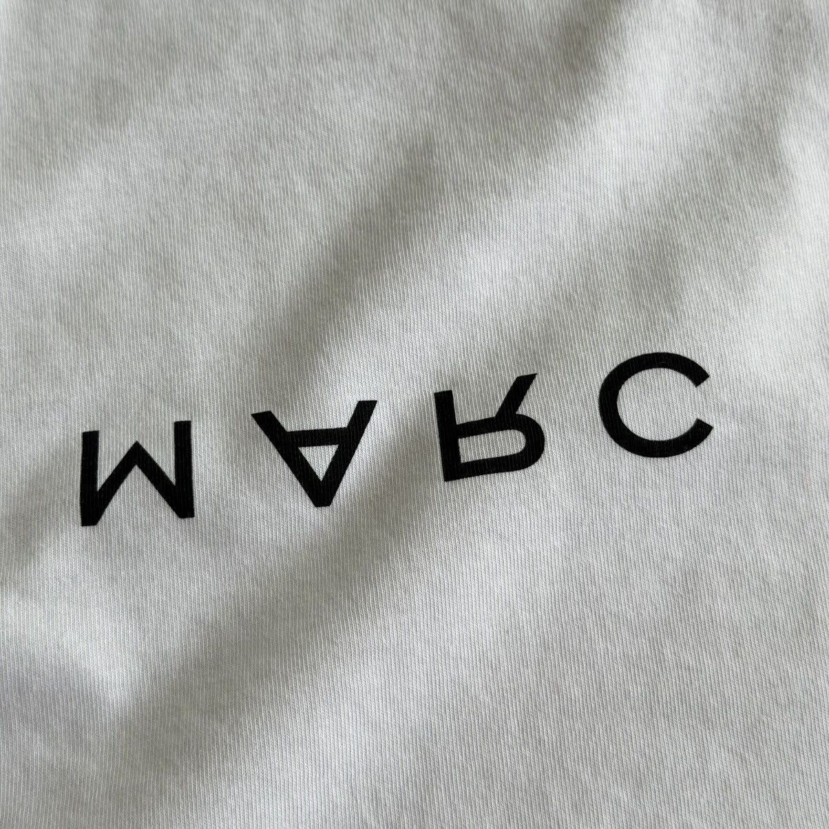 Marc Jacobs Marc Jacobs Upside Down Logo White Tee Size US XL / EU 56 / 4 - 4 Thumbnail