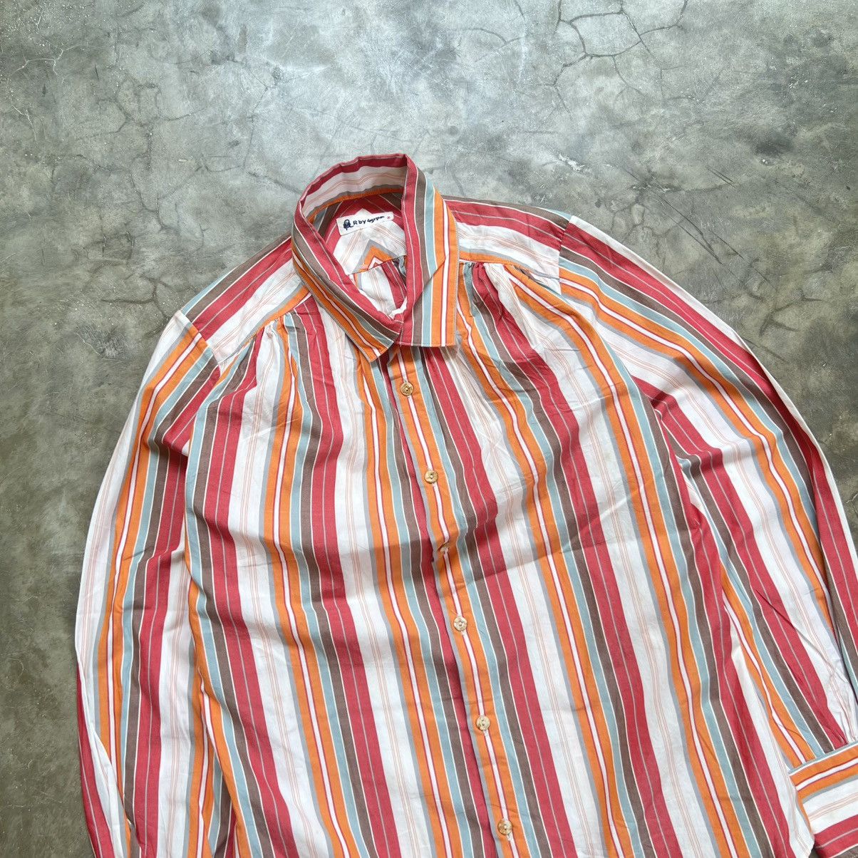 Kapital 45rpm Kapital Style Multicolor Vertical Stripe Button Shirt Size US M / EU 48-50 / 2 - 2 Thumbnail