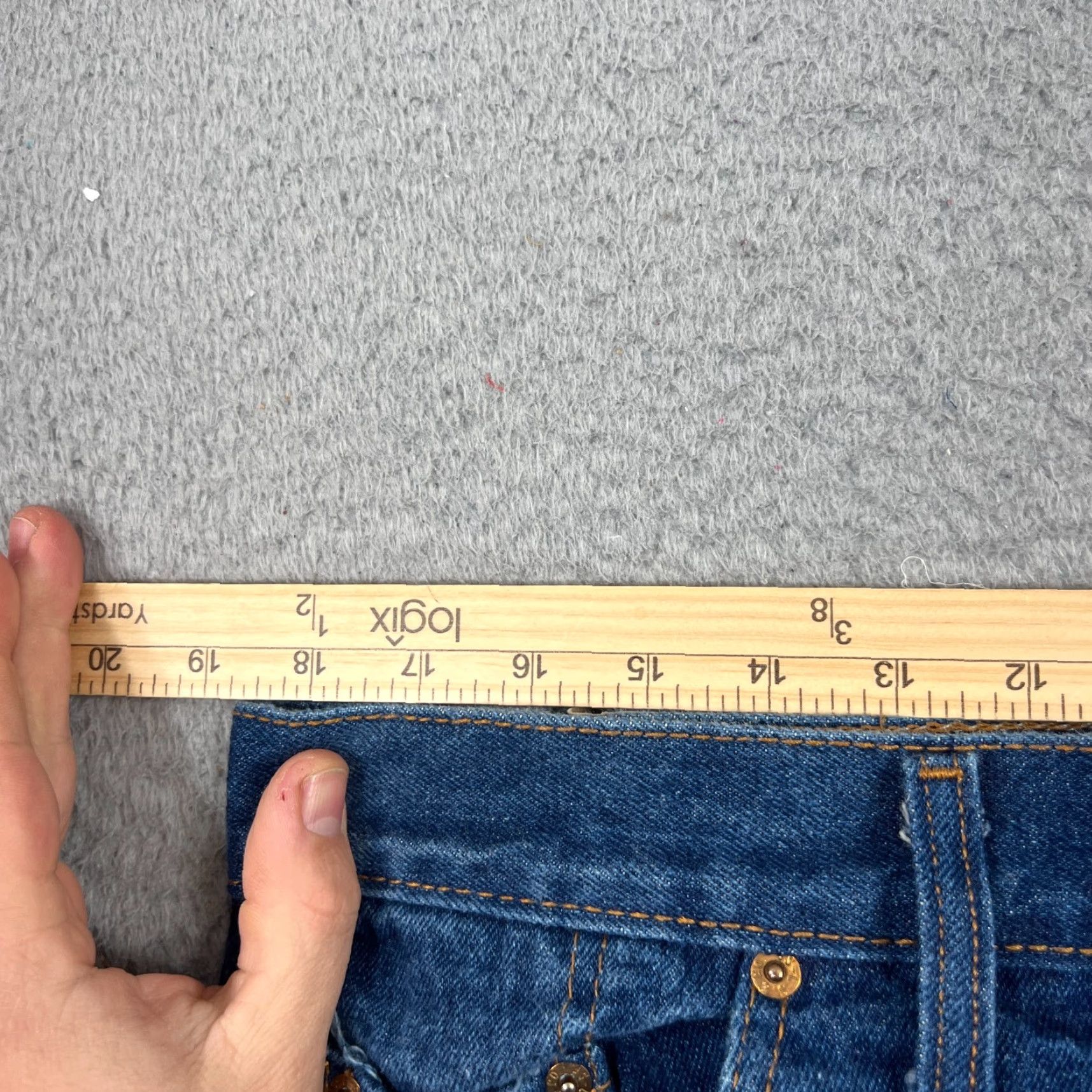 Levi's VTG Levi's 501 Jeans Mens 38x30 Blue Button Fly Straight USA Made 90s Denim Denim Jeans 5-Pocket Mens WW Size US 38 / EU 54 - 6 Thumbnail