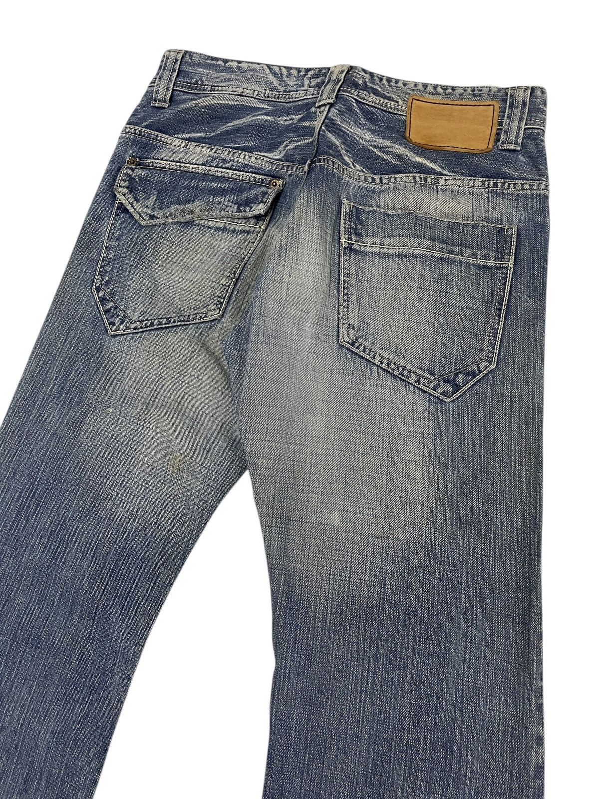Johnbull Vintage Johnbull Kojima Genes Japan Flare Jeans Size US 32 / EU 48 - 6 Thumbnail