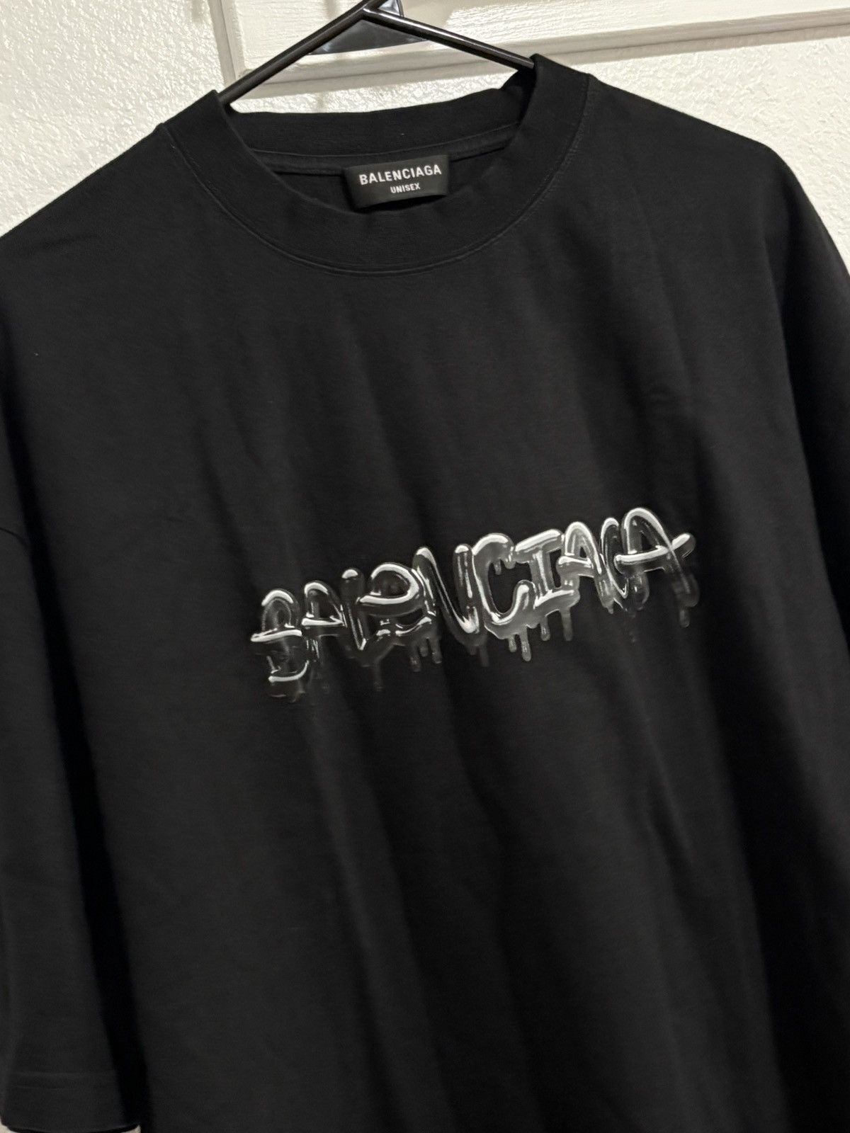 Balenciaga Balenciaga black logo shirt Disney lettering Size US L / EU 52-54 / 3 - 12 Thumbnail