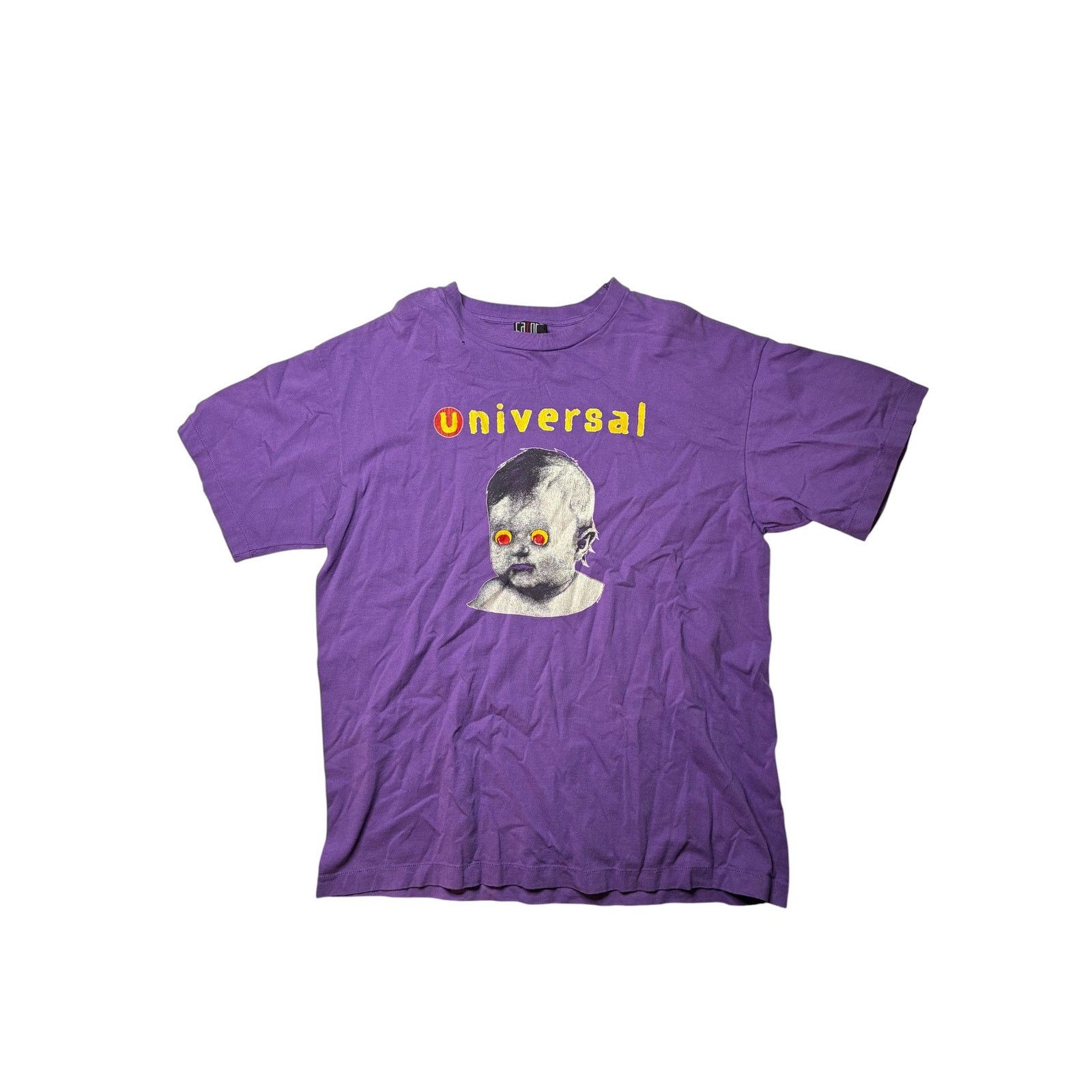 Saint Michael Saint Michael 'Universal ' Purple & Yellow Tee Size US XL / EU 56 / 4 - 1 Thumbnail